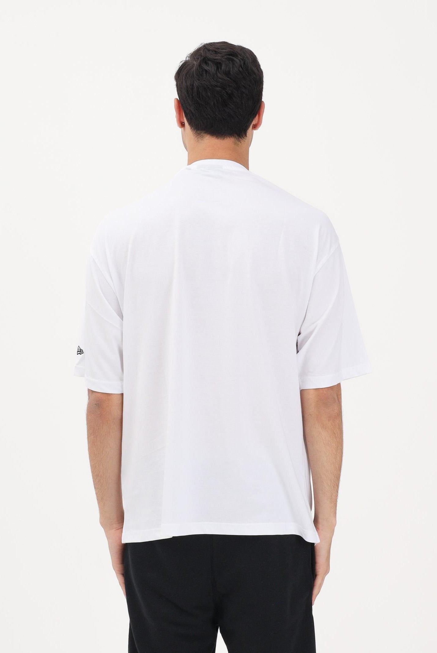 NEW ERA T-shirt a manica corta bianca per uomo e donna con logo 60675748 . NEW ERA