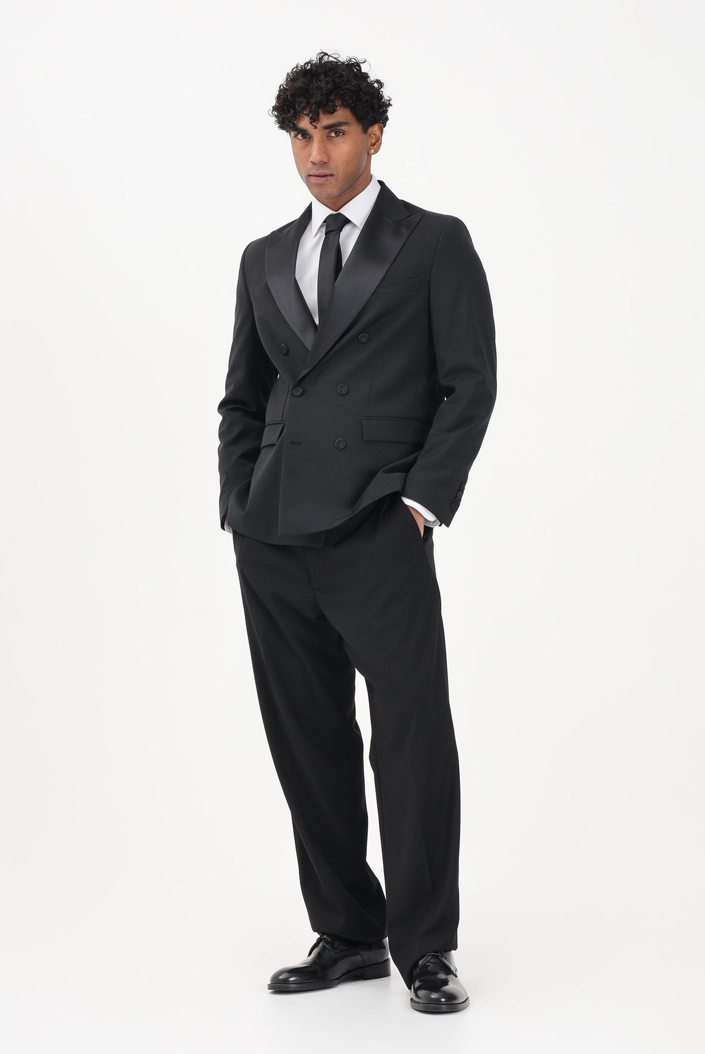 I'M BRIAN Pantalone elegante nero da uomo PA3683 009 I'M BRIAN