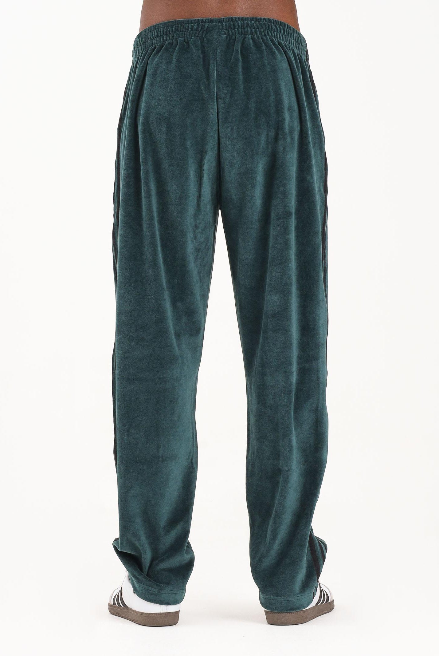 ADIDAS ORIGINALS Pantalone sportivo in velluto SST Adicolor verde da uomo JX1551 ADIDAS ORIGINALS