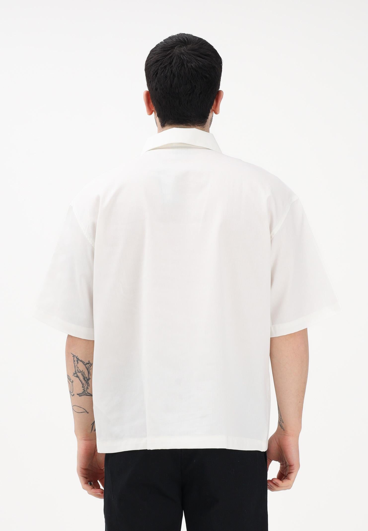 DICKIES Camicia a manica corta Cadiz bianca da uomo DK0A88PIC481 . DIckies