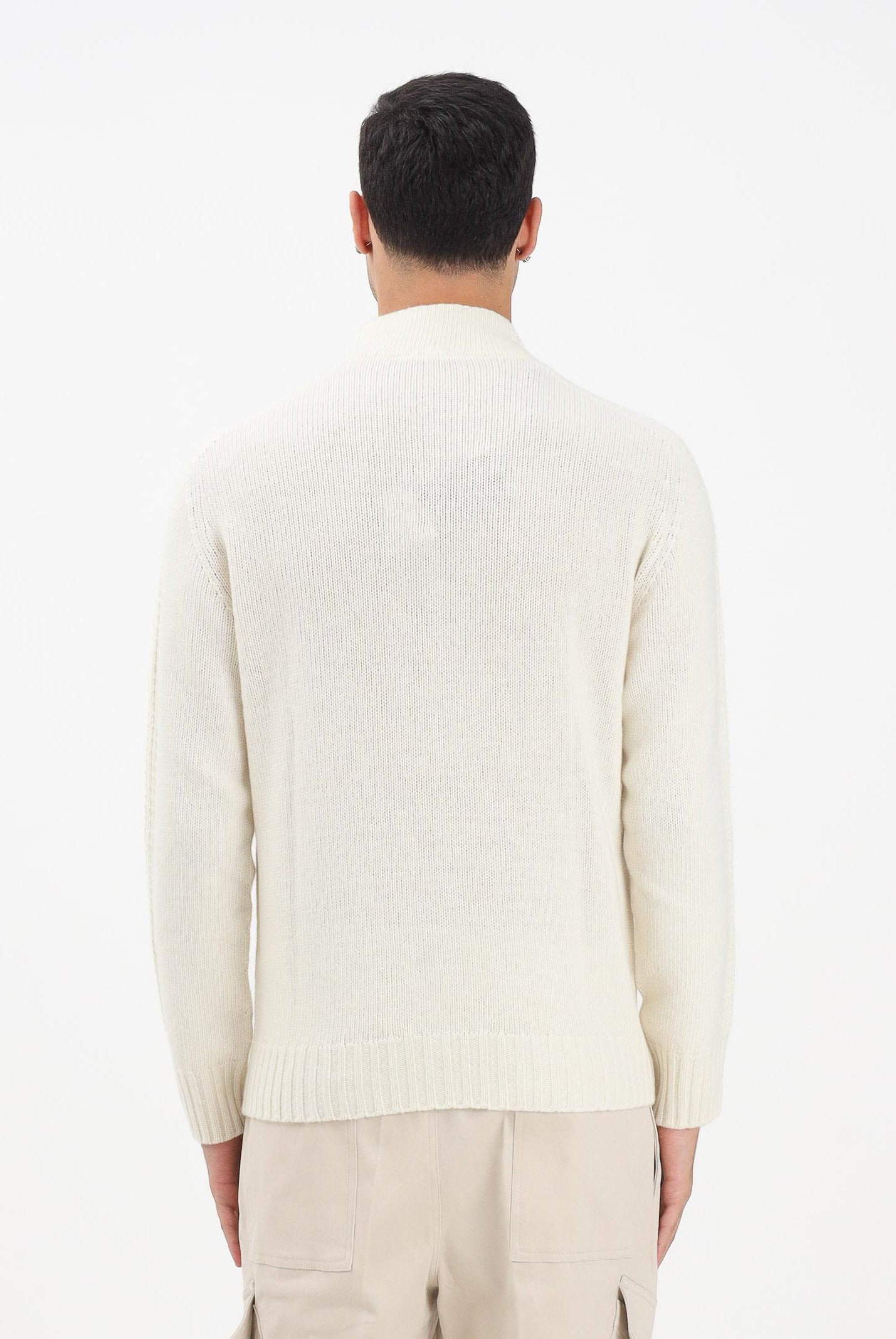 BLAUER Maglione a mezzo collo Joseph panna da uomo 25WBLUM10275-007329 104 BLAUER