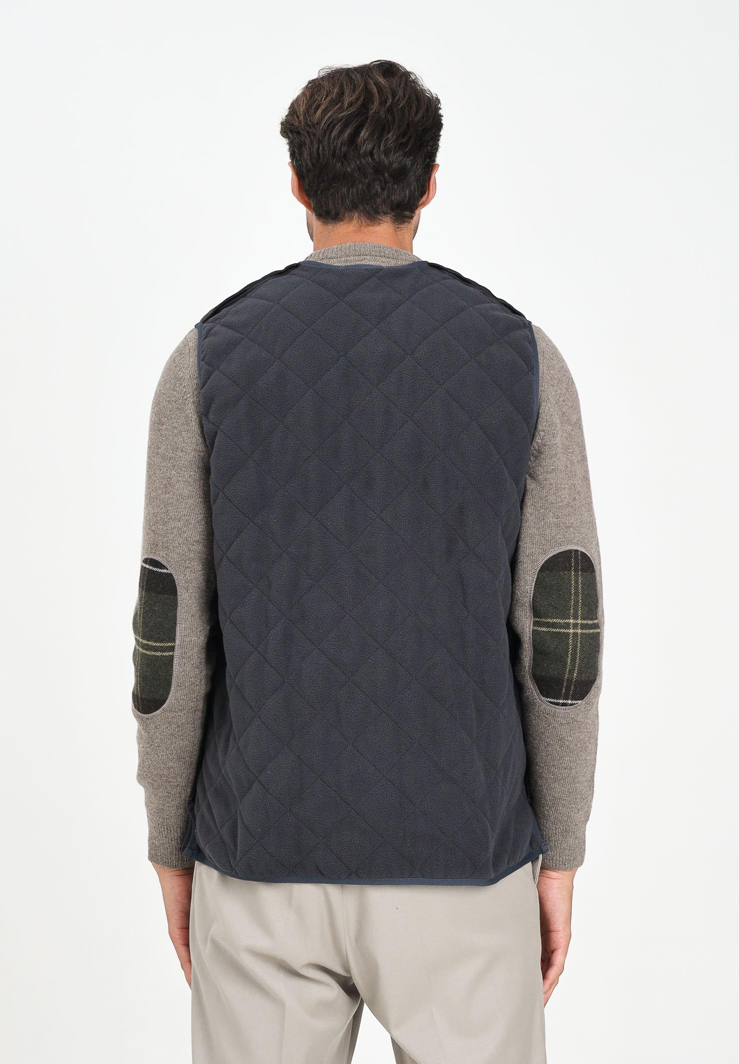 BARBOUR Smanicato Polarquilt blu da uomo da abbinare alla giacca Ashby 252MMLI0002 NY91 BARBOUR