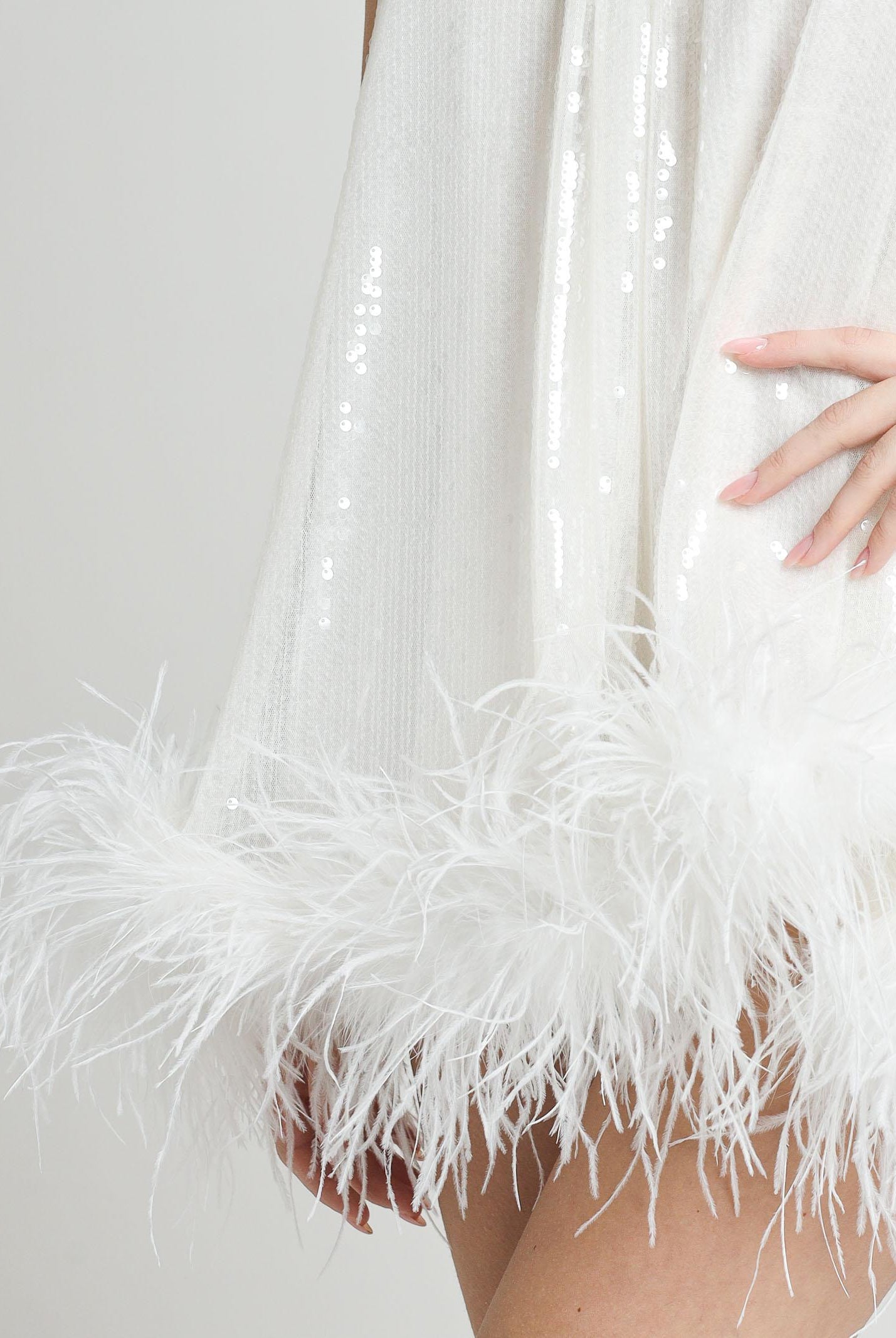 SANTAS Abito corto CUPCAKES bianco da donna PV25016 BIANCO SANTAS