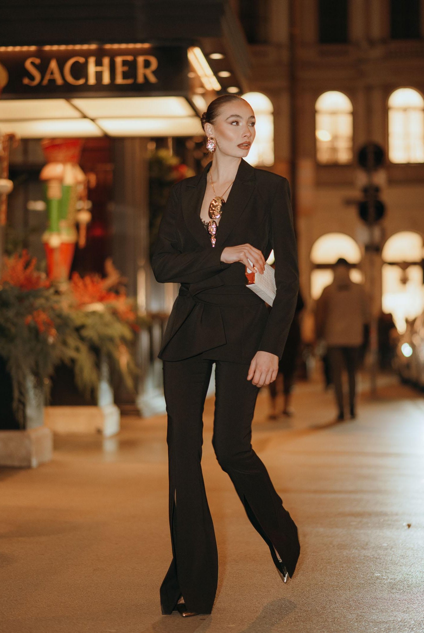 SANTAS Pantalone Force nero da donna PV2609 NE SANTAS