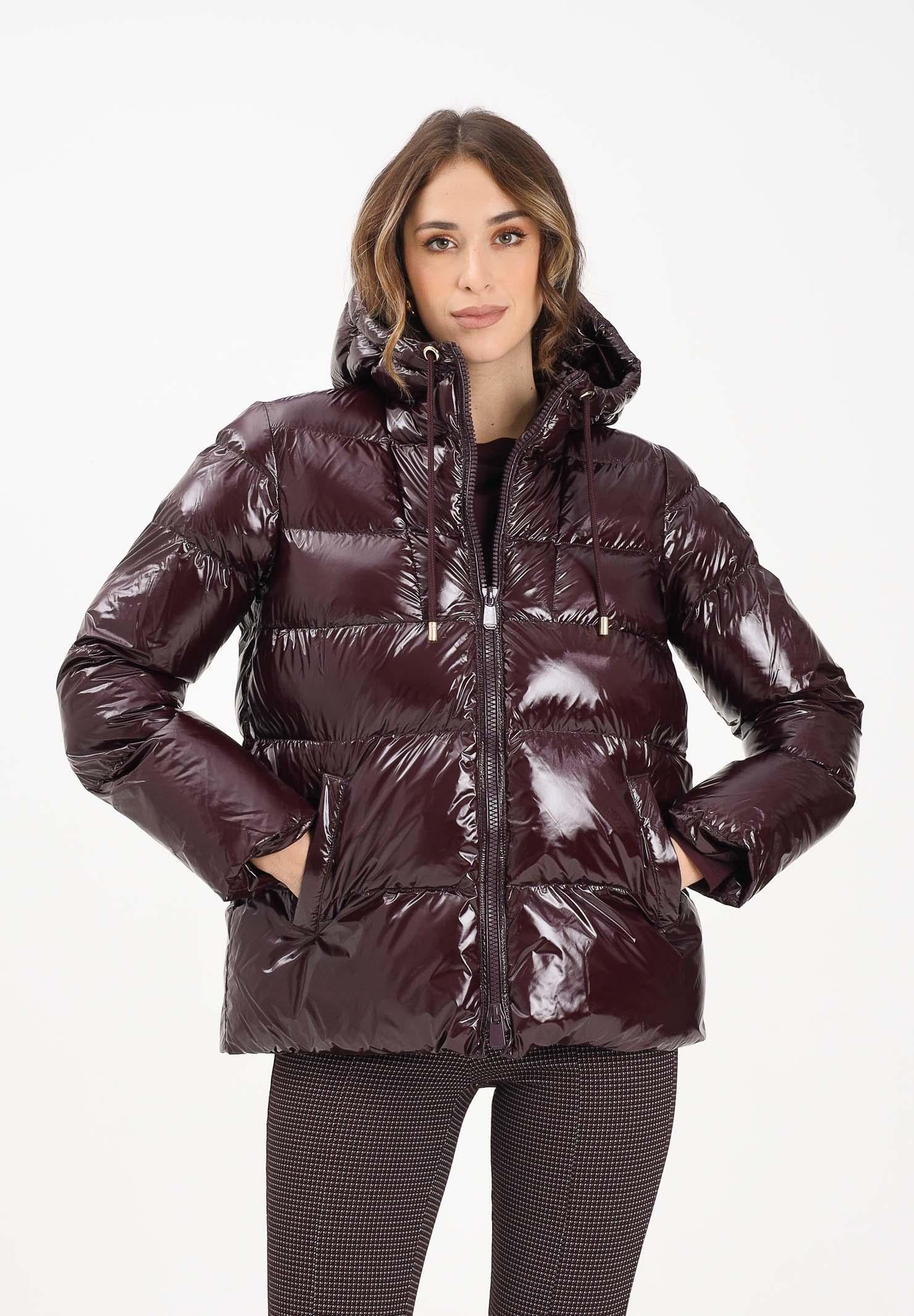 PINKO Piumino imbottito bordeaux da donna 101597A2P7 RR7 PINKO