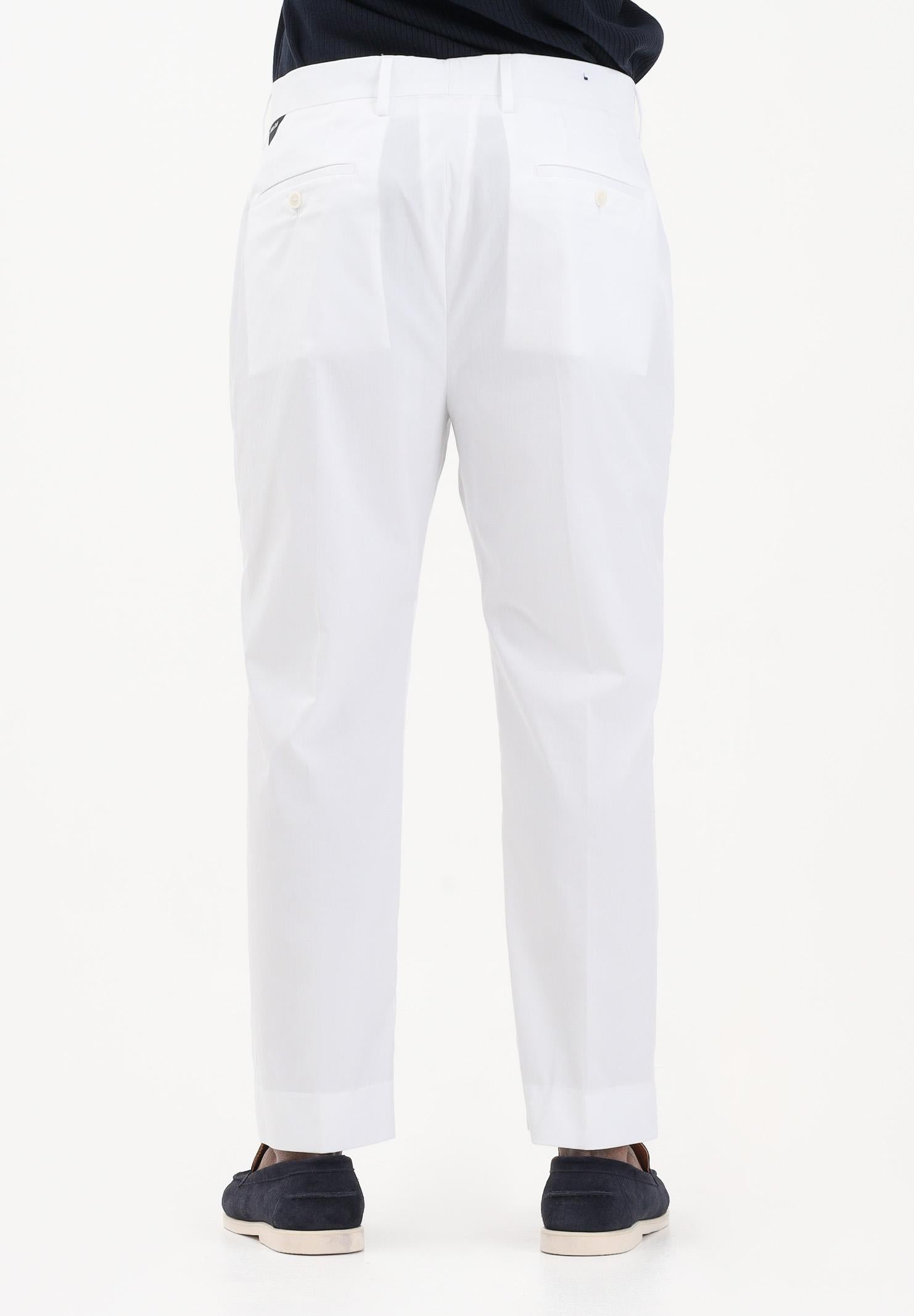GOLDEN CRAFT Pantalone bianco da uomo GC1PSS266906 A001 GOLDEN CRAFT