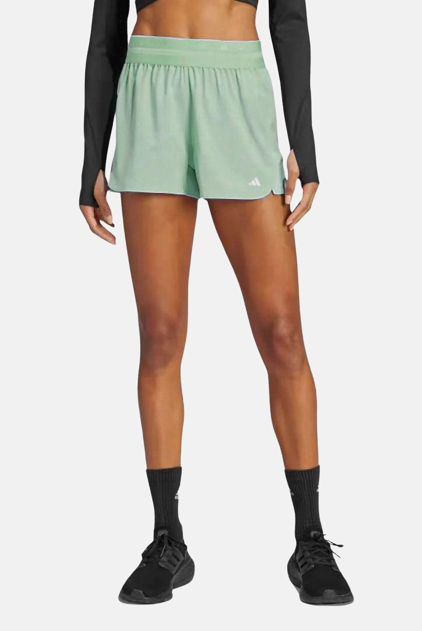 ADIDAS PERFORMANCE Shorts Pacer verde salvia da donna IK8308 . ADIDAS ORIGINALS