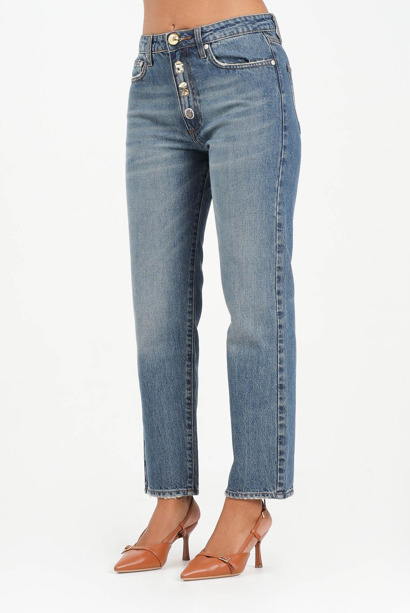 VICOLO Jeans Zoe in denim vintage da donna DF5048 VU VICOLO