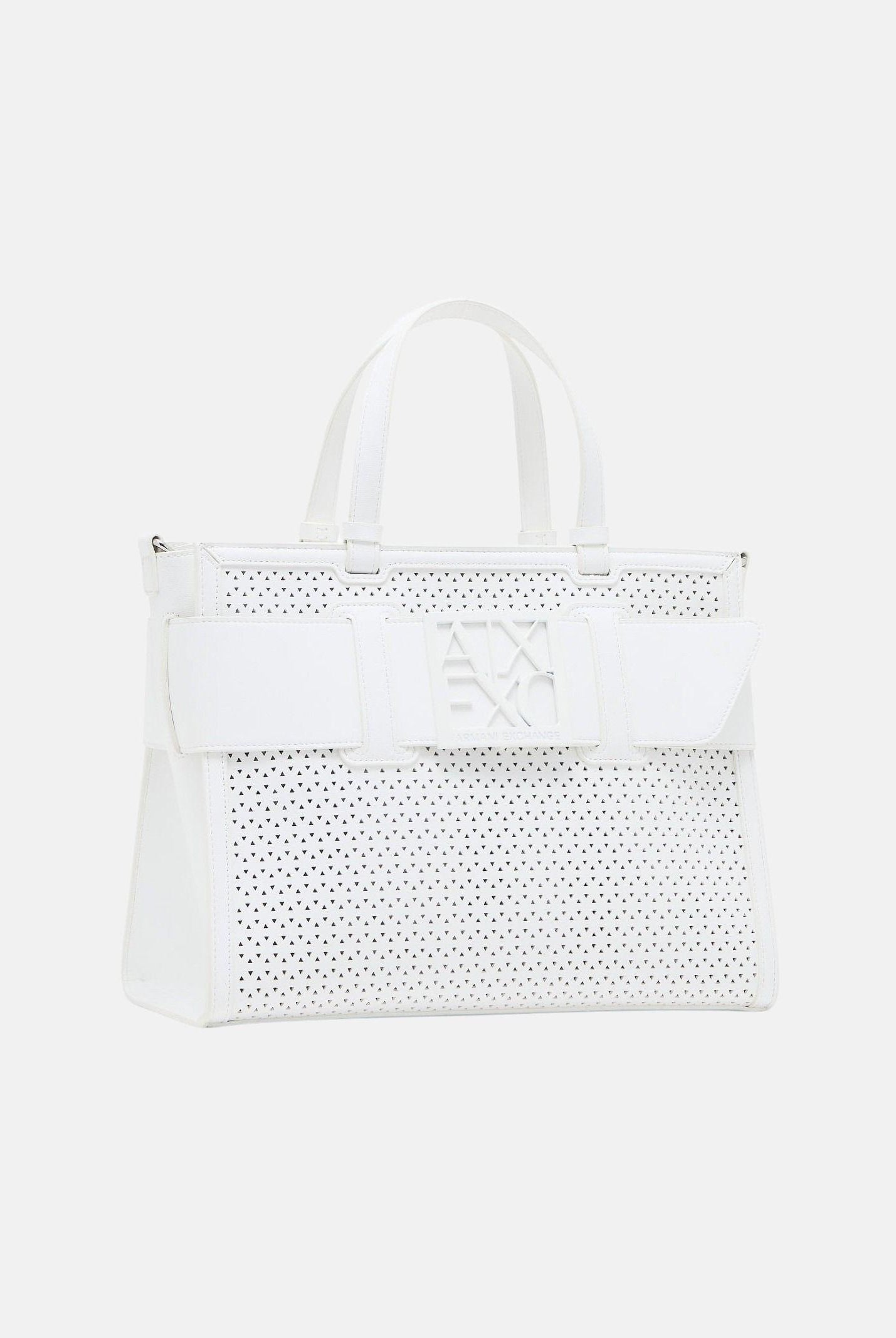 ARMANI EXCHANGE Shopper bianca da donna con logo XW000920AF22626 U0011 ARMANI EXCHANGE