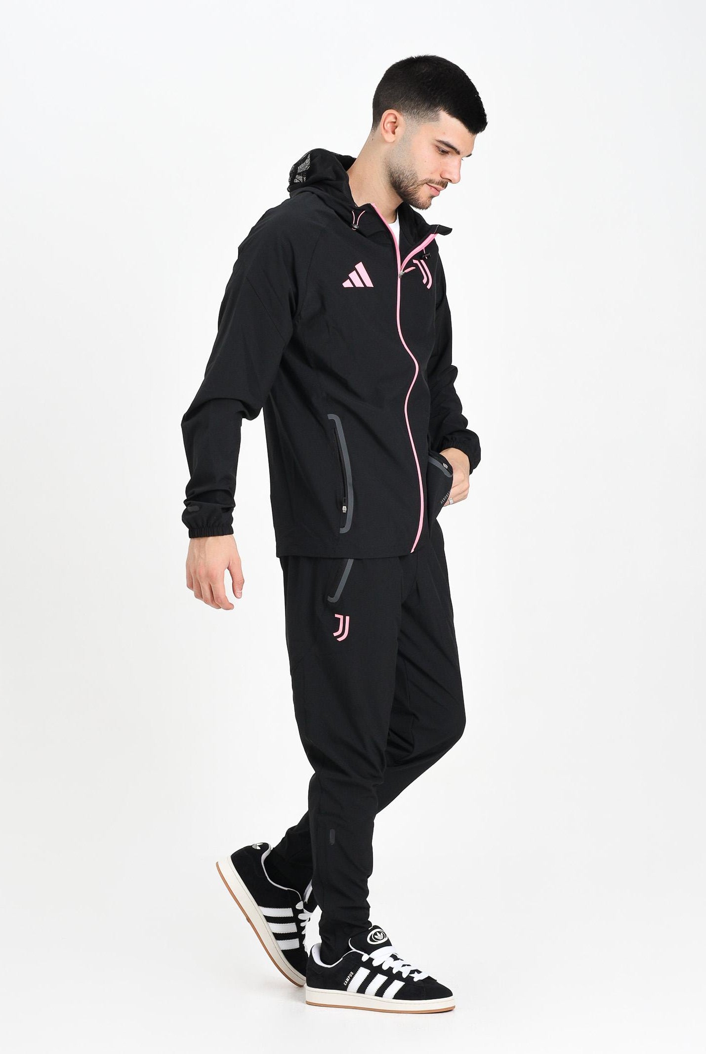 ADIDAS ORIGINALS Pantalone sportivo Juventus Tiro 25 Competition Vis Tech nero da uomo JV5348 ADIDAS ORIGINALS