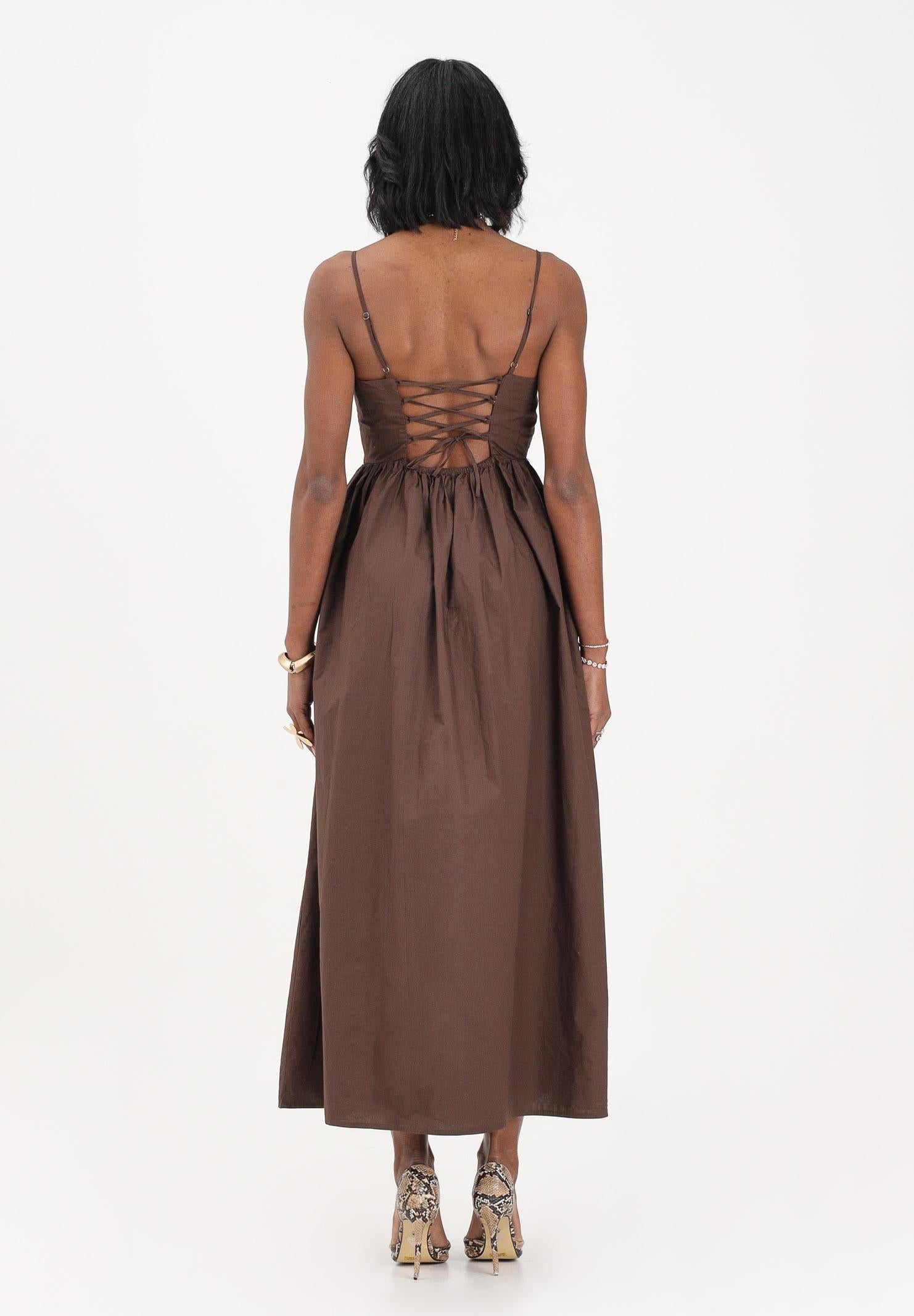 ONLY Abito lungo marrone da donna 15371869 SHBA ONLY