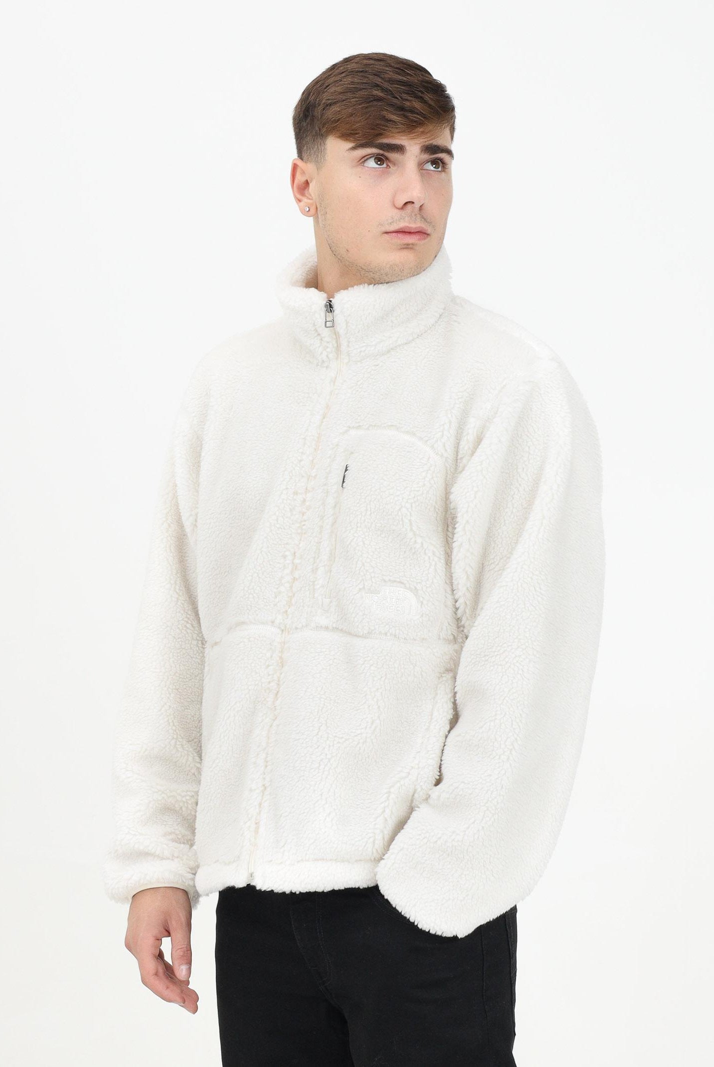 THE NORTH FACE Felpa con zip Extreme bianca da uomo NF0A88Y5QLI1 . THE NORTH FACE