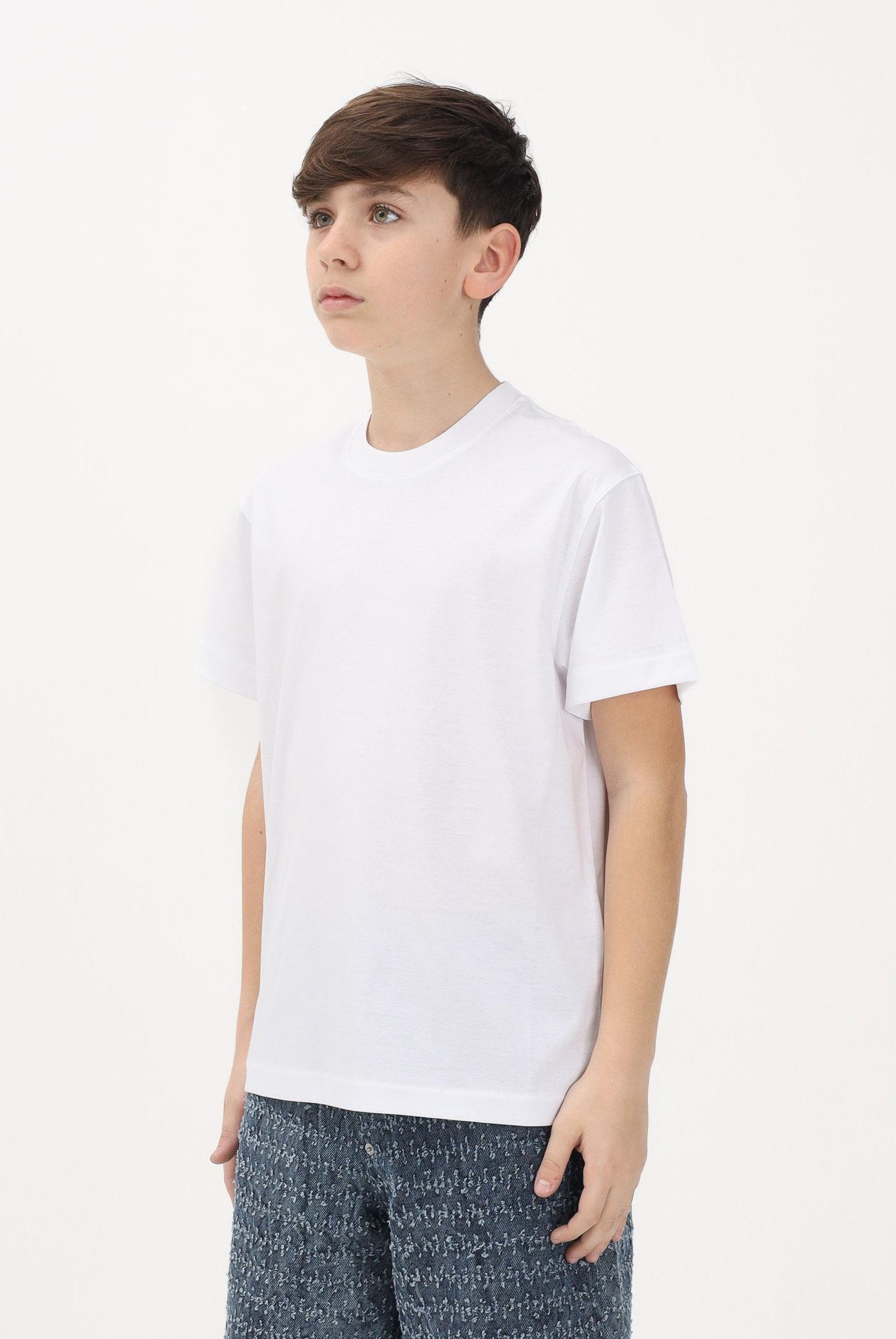 I'M BRIAN T-shirt a manica corta bianca da bambino TS3742J 002 I'M BRIAN