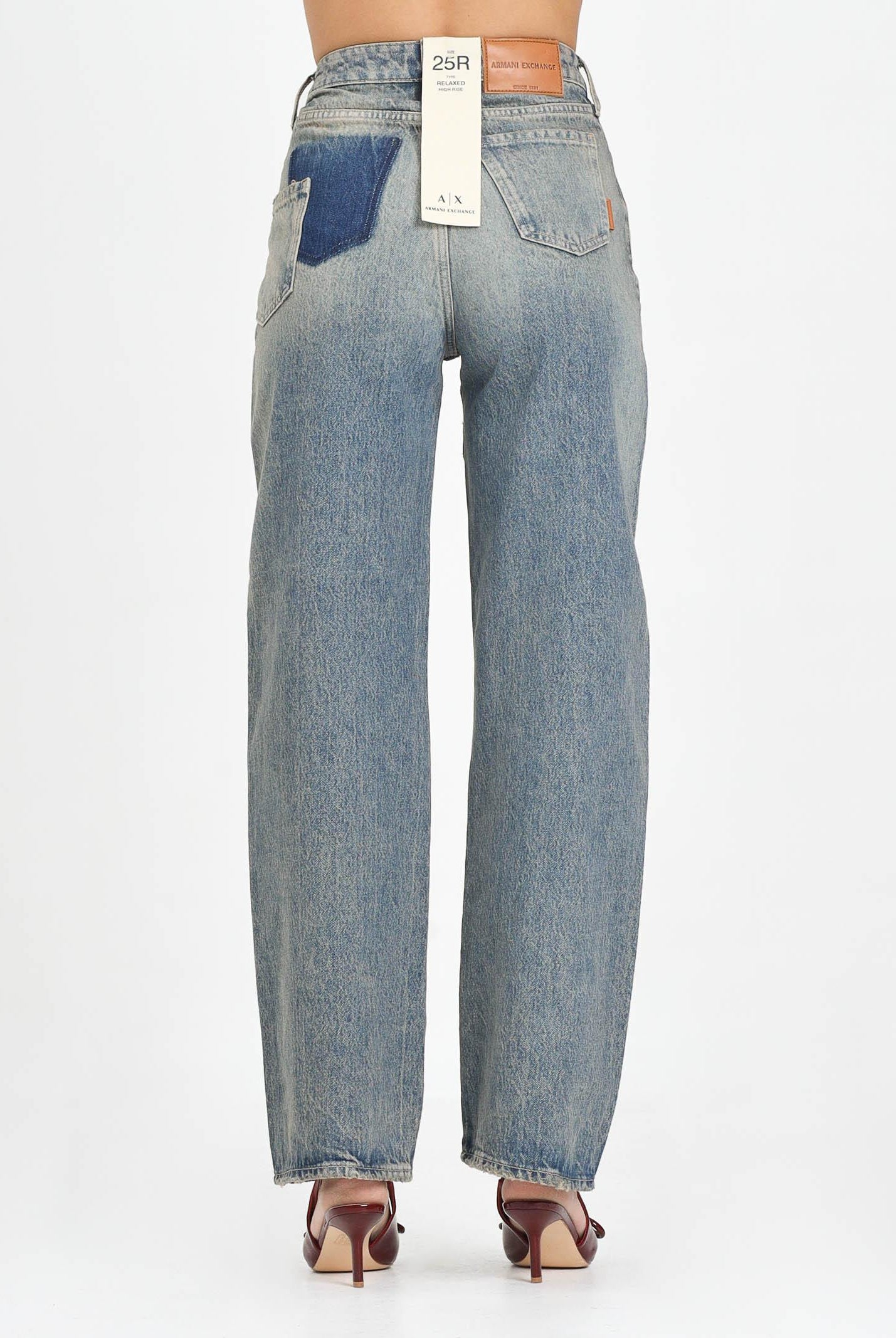 ARMANI EXCHANGE Jeans in denim vintage da donna XW000100AF14483 MB001 ARMANI EXCHANGE