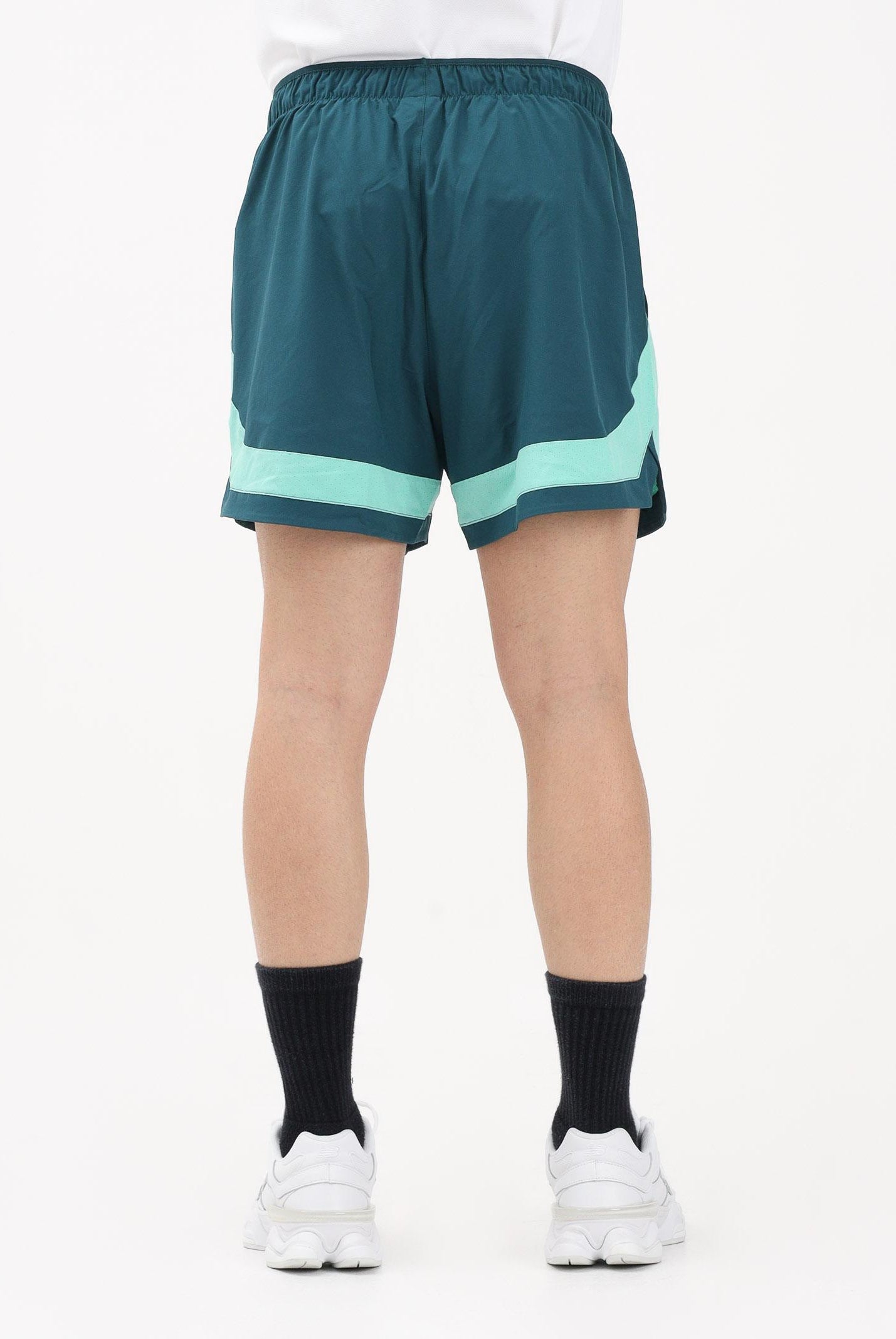 NEW BALANCE Shorts sportivo TOURNAMENT NOVELTY verde da uomo MB6120HXAAV . NEW BALANCE