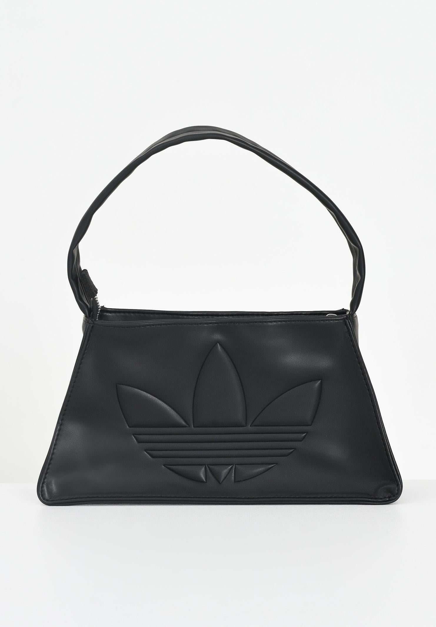 ADIDAS ORIGINALS Borsa a spalla Outline Trefoil nera da donna JC6001 ADIDAS ORIGINALS