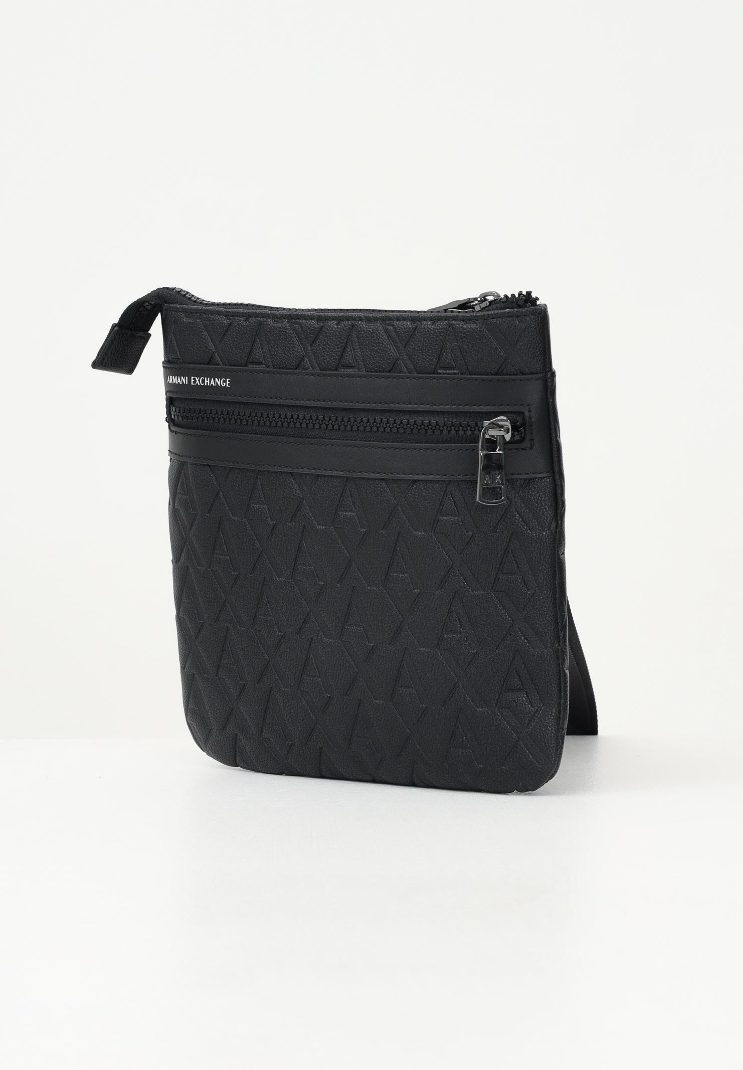 ARMANI EXCHANGE Borsello nero da uomo con il logo "A|X" impresso XM000579AF12133 UC001 ARMANI EXCHANGE