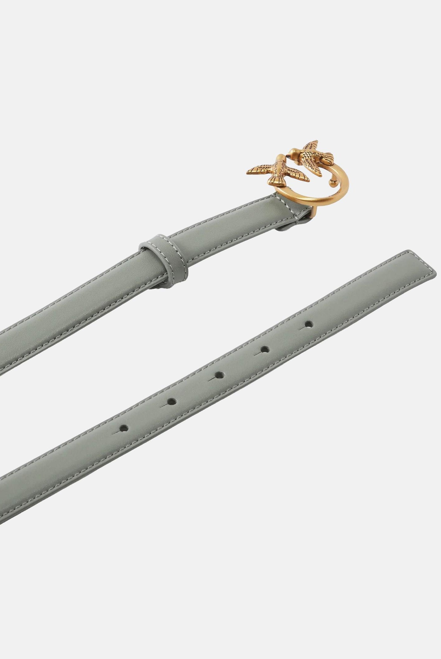 PINKO Cintura Love Birds grigio perla da donna 100125A0F1 K32Q PINKO