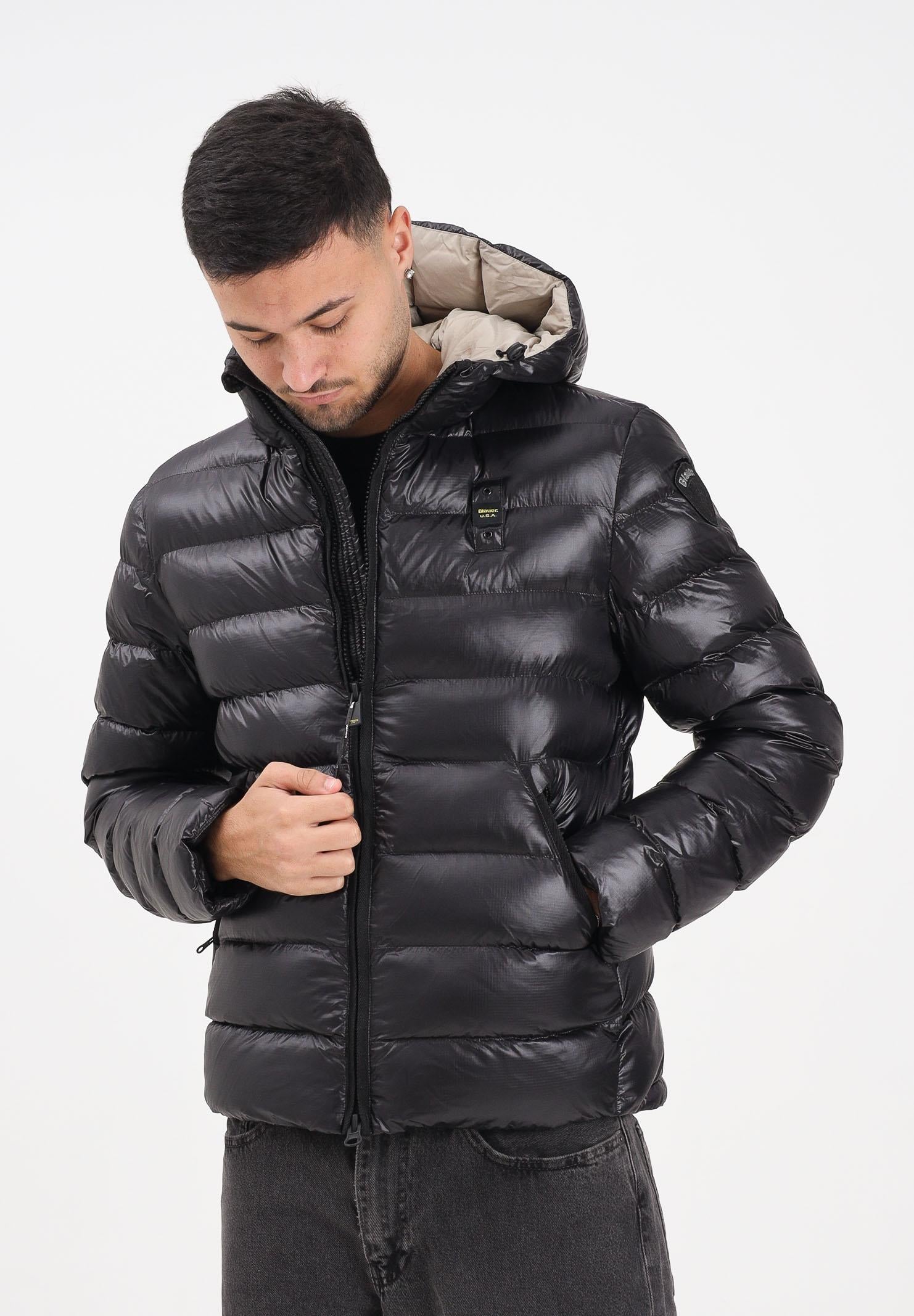 BLAUER Piumino ADAMS nero da uomo 25WBLUC02079-005958 999EI BLAUER