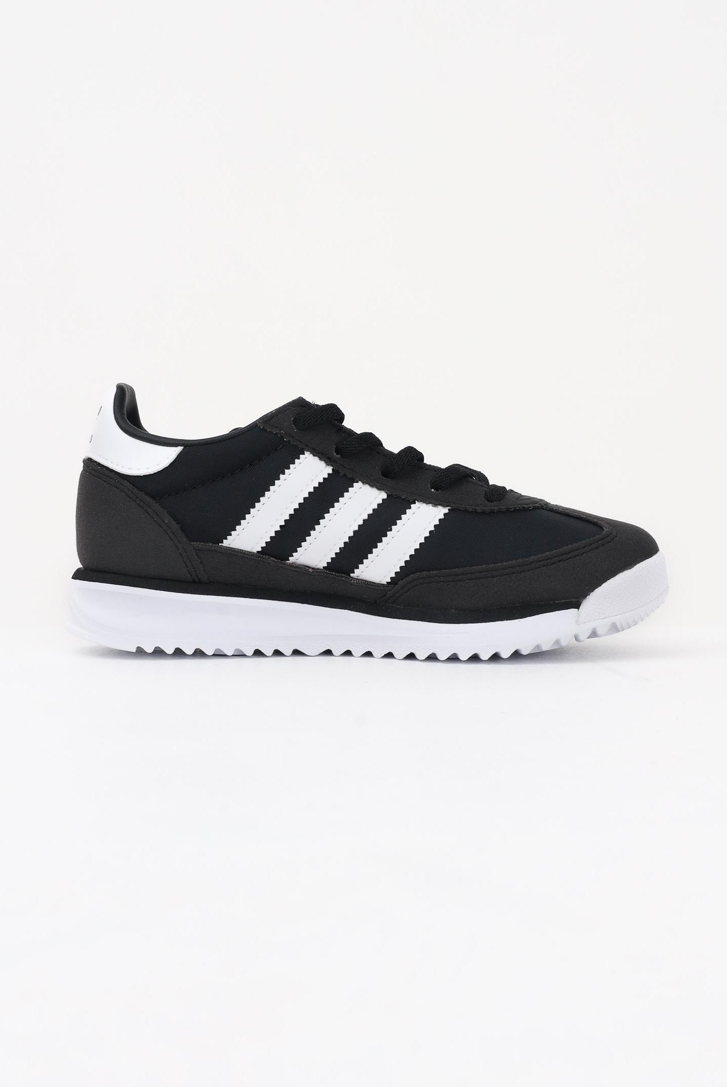 ADIDAS ORIGINALS Sneakers SL 72 RS Elastic Laces nere per bambino e bambina IH2982 . ADIDAS ORIGINALS