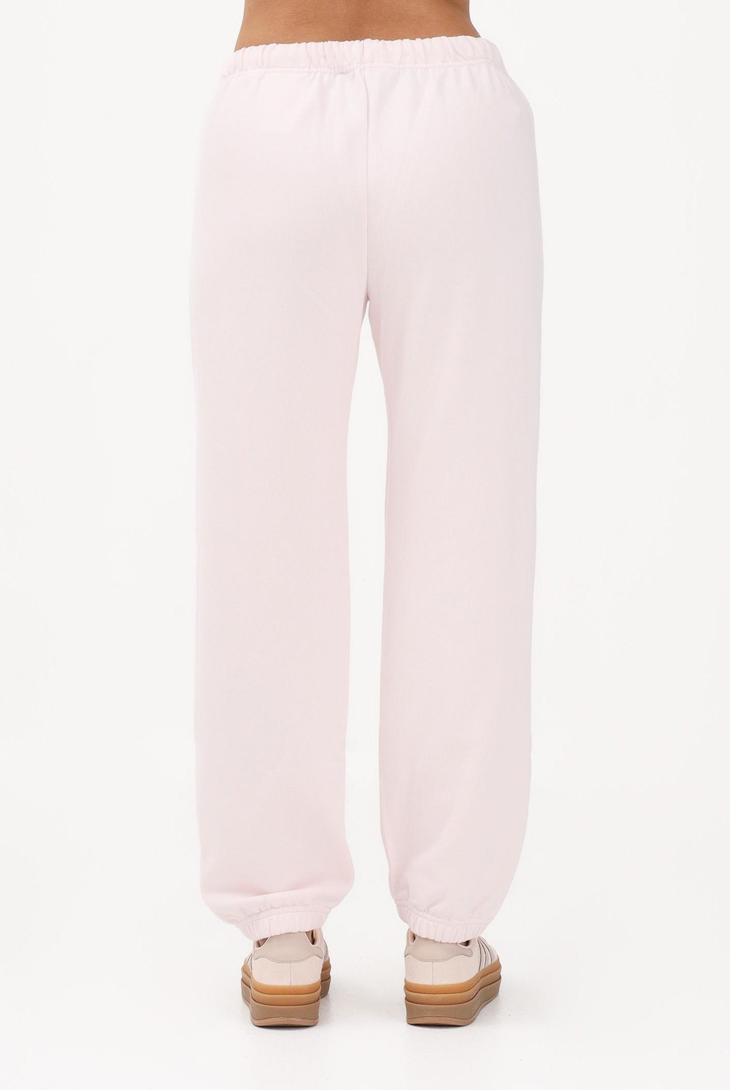 PALM ANGELS Pantalone sportivo rosa per donna, ragazze e bambine con stampa logo PGCH008S26FLE001 042 PALM ANGELS