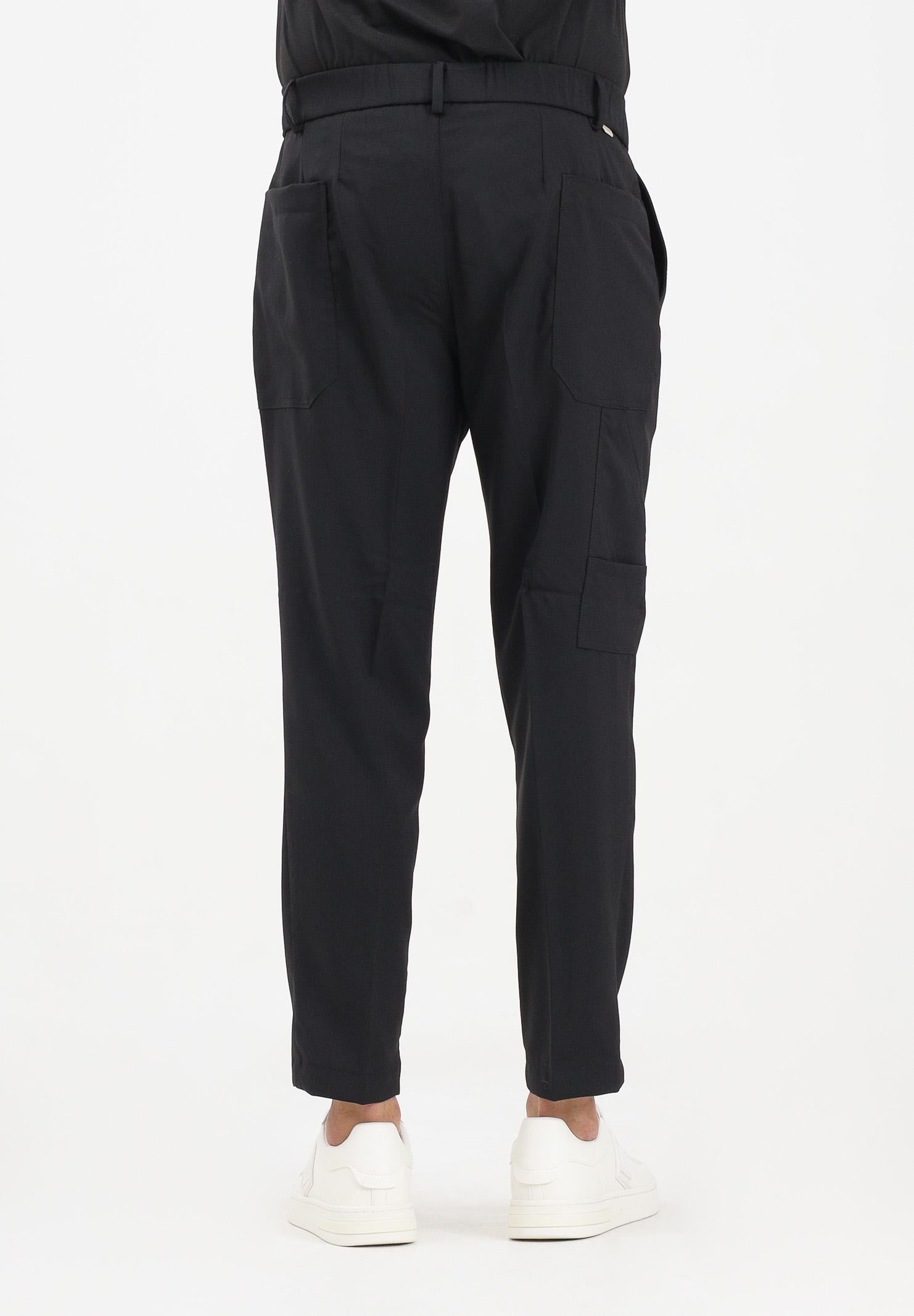 YES LONDON Pantalone nero da uomo XP3336CART14 NE YES LONDON