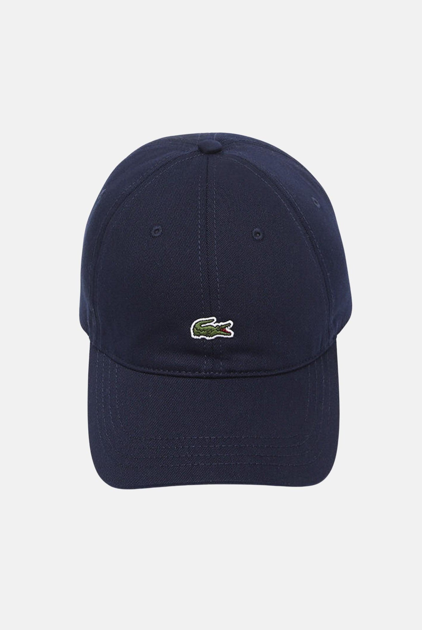LACOSTE Cappello con visiera blu per uomo e donna con patch logo coccodrillo RK0491 166 LACOSTE