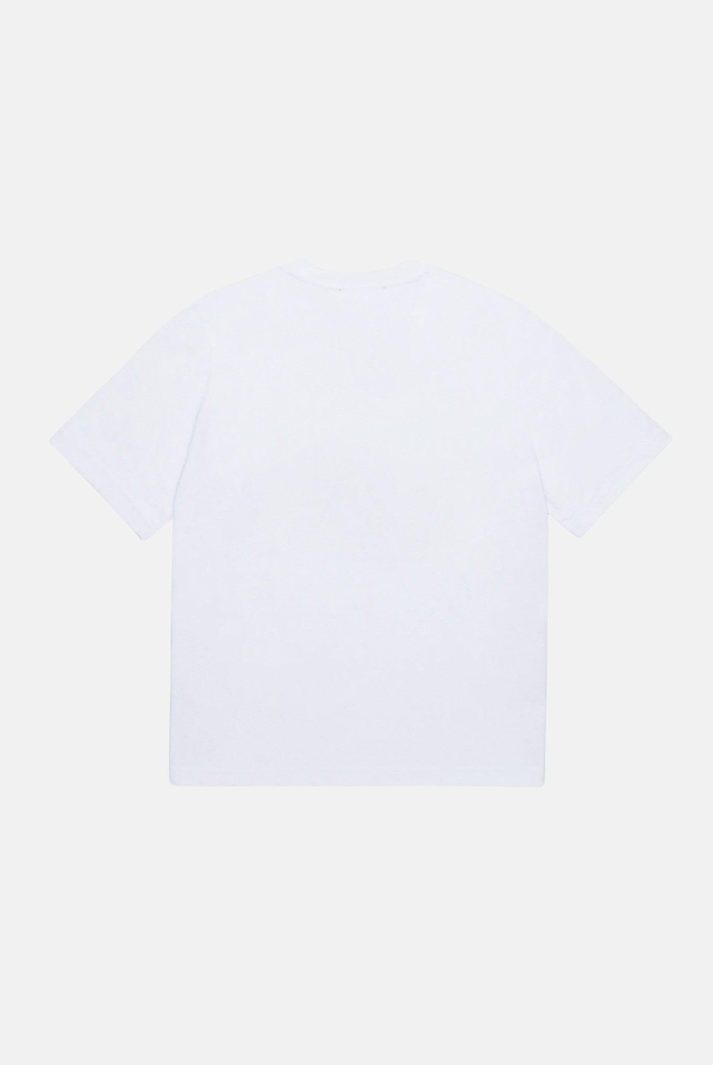 T-shirt a manica corta bianca per bambino e bambina con grafica Cowboy Pizza DQ2975D004G-B DQ100 DSQUARED2