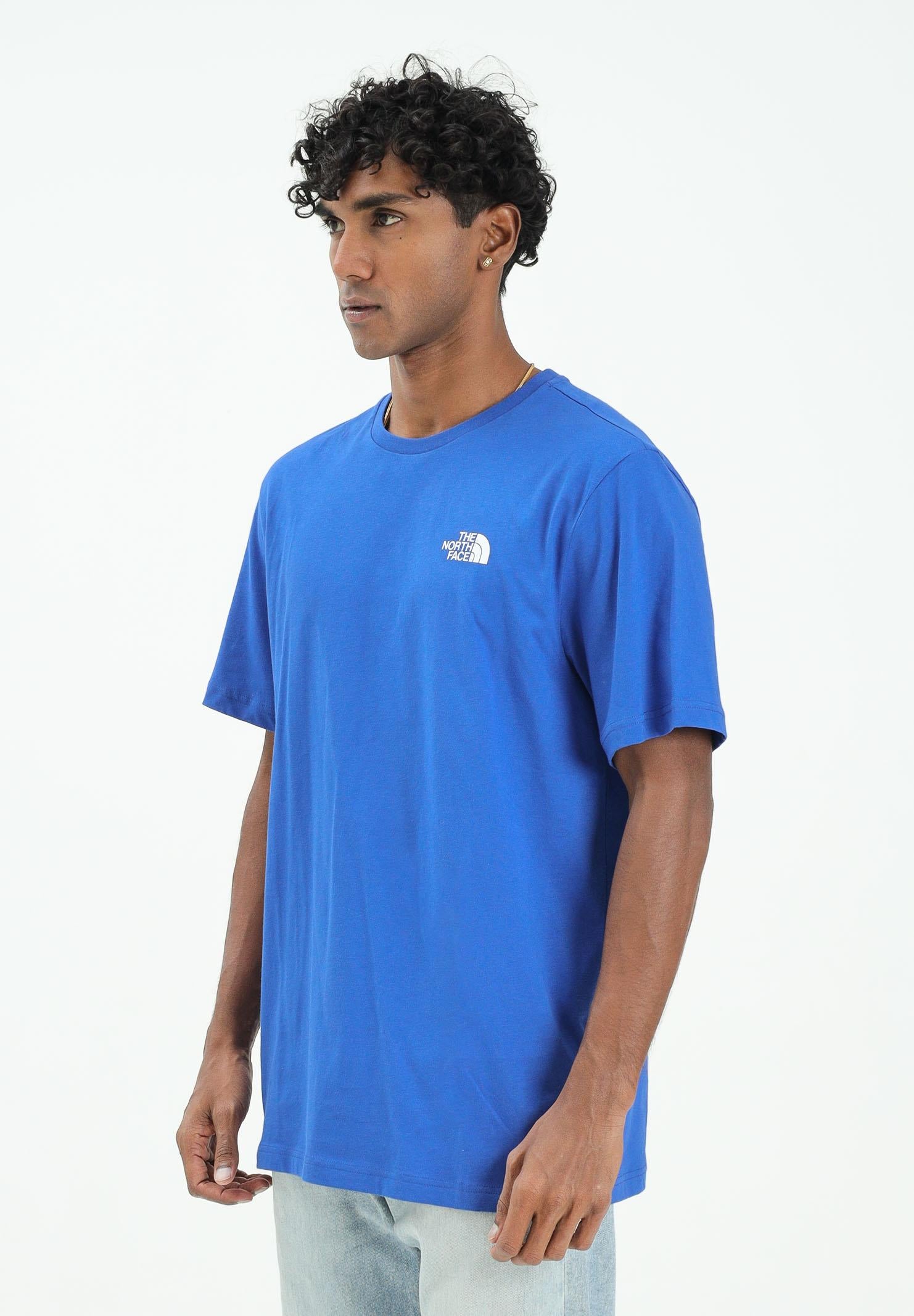 THE NORTH FACE T-shirt a manica corta NSE Reflective Box blu acceso da uomo NF0A87NPEF11 . THE NORTH FACE