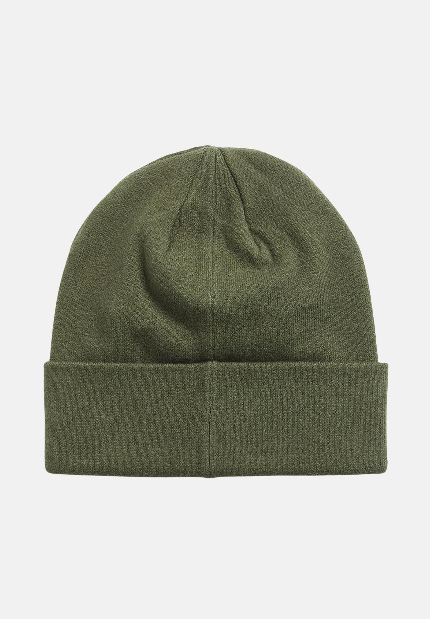 LYLE&SCOTT berretto verde per uomo e donna in maglia con logo HE2313A X848 LYLE & SCOTT