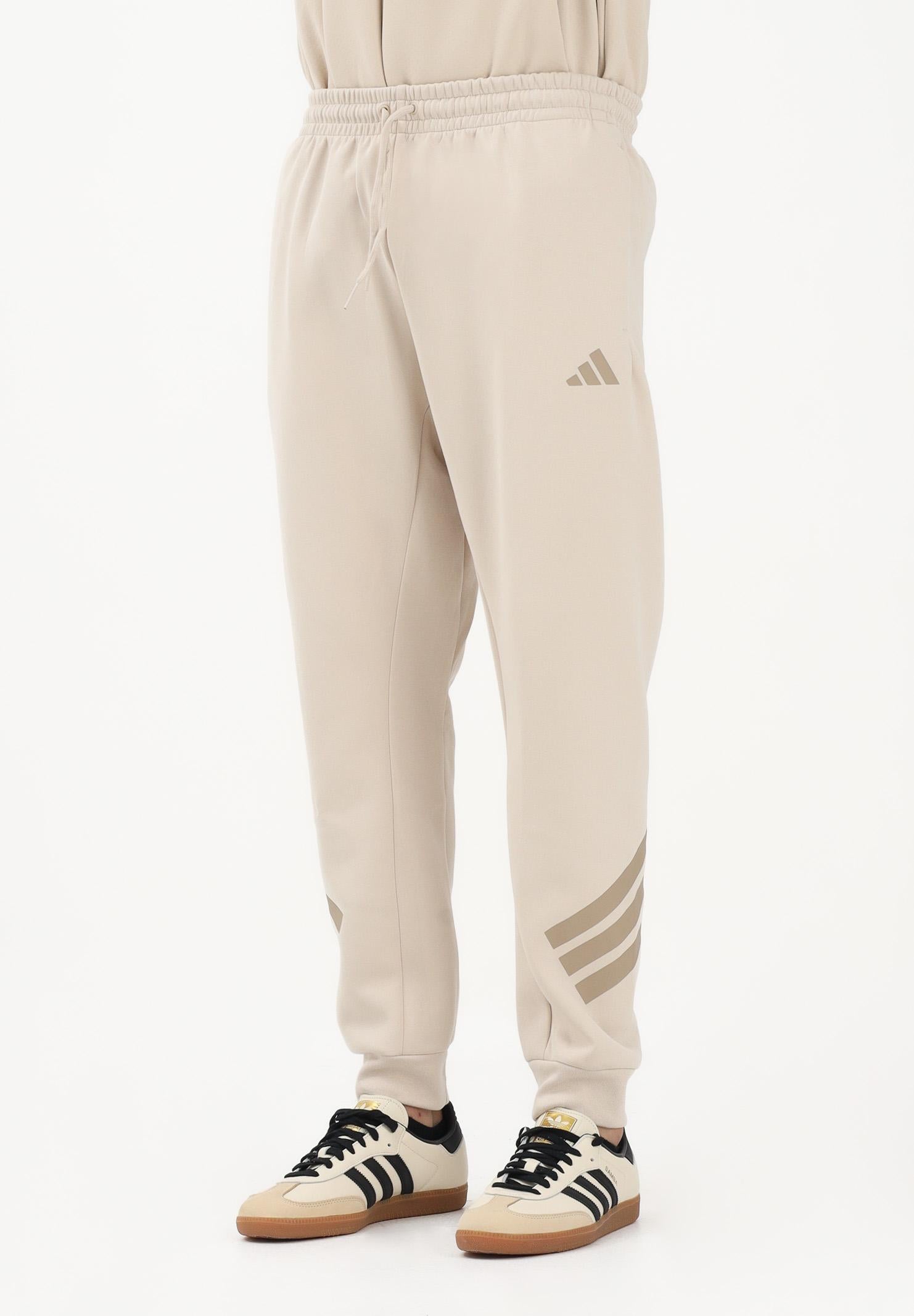 ADIDAS PERFORMANCE Pantalone sportivo Future Icons 3-Stripes beige da uomo KD5206 . ADIDAS PERFORMANCE