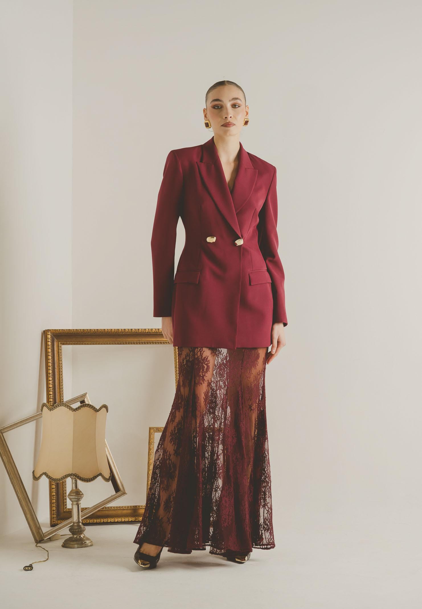 SANTAS Giacca NUIT bordeaux da donna PV2621 BO SANTAS