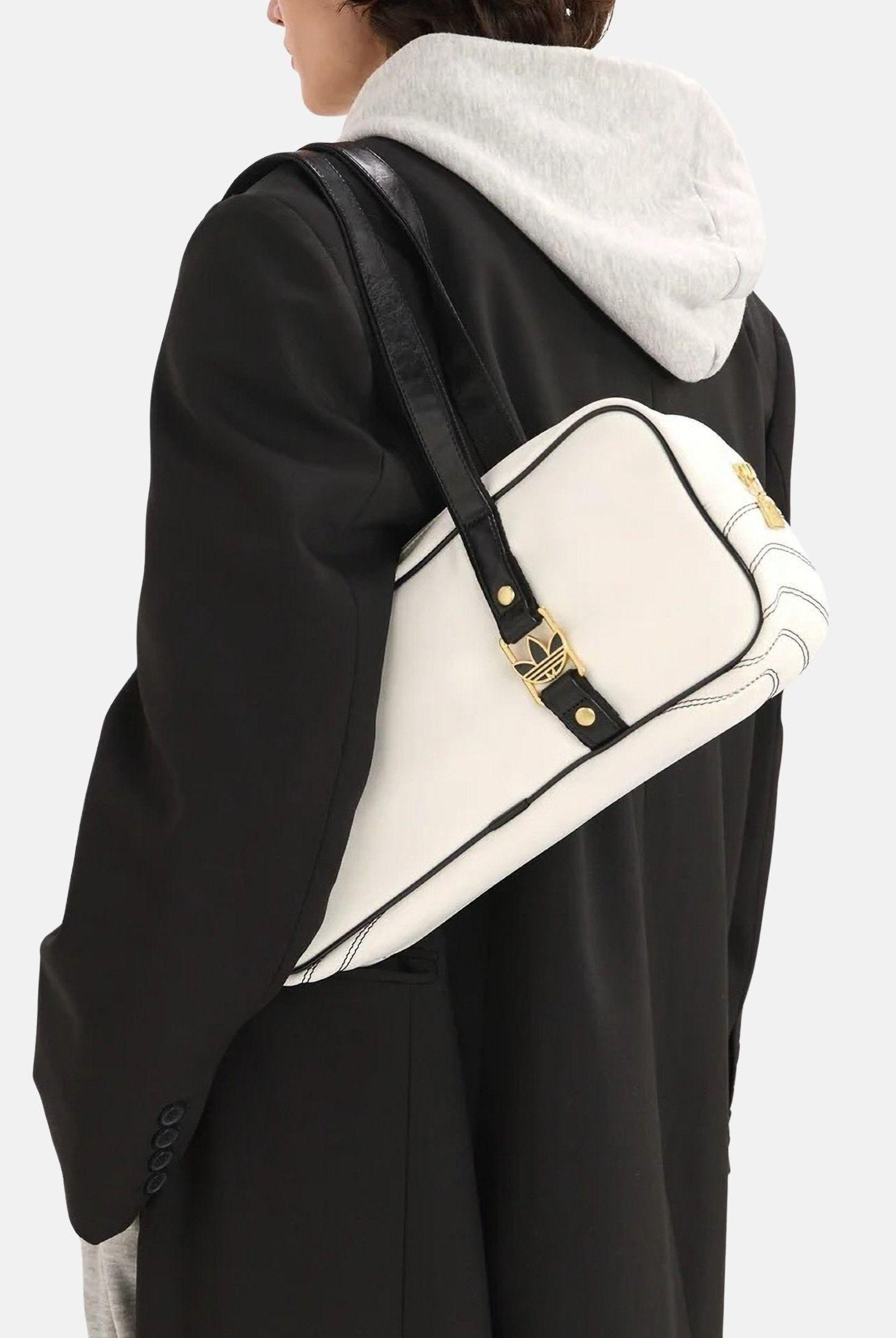 ADIDAS ORIGINALS Borsa a spalla AIRLINER bianca da donna KE2328 . ADIDAS ORIGINALS