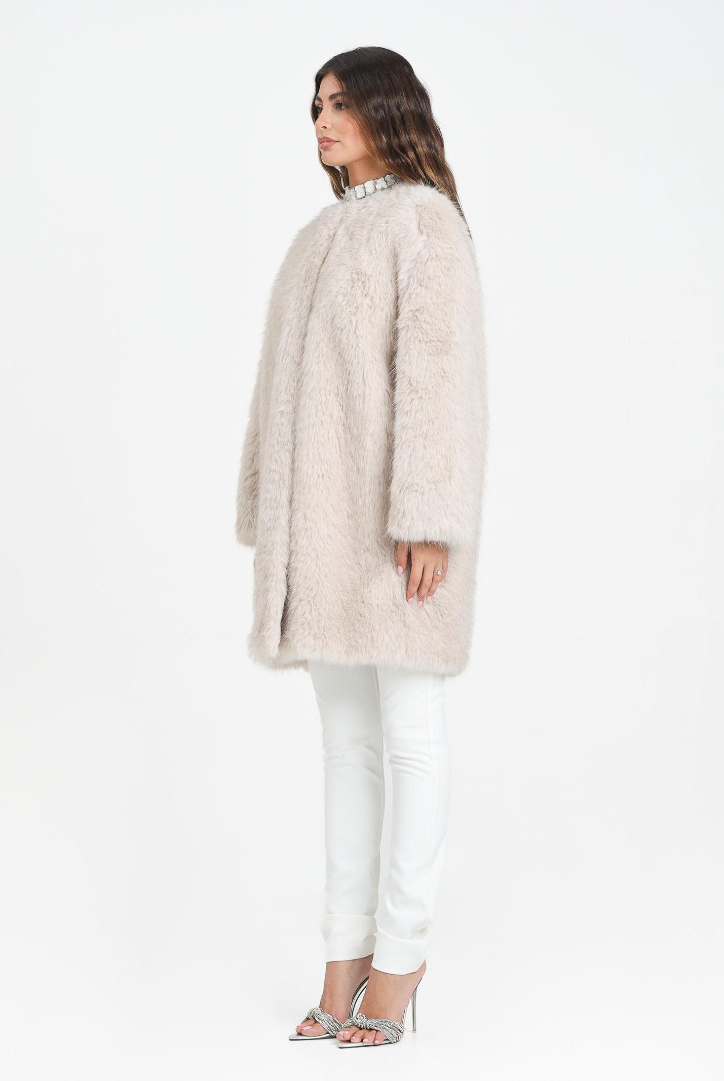 MAX MARA Pelliccia beige da donna 2526456012600 002 MAX MARA