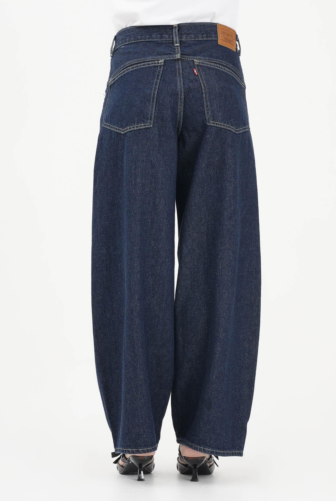 LEVI'S Jeans Barrel Super Baggy in denim blu da donna 003NF-0001 . LEVI'S®