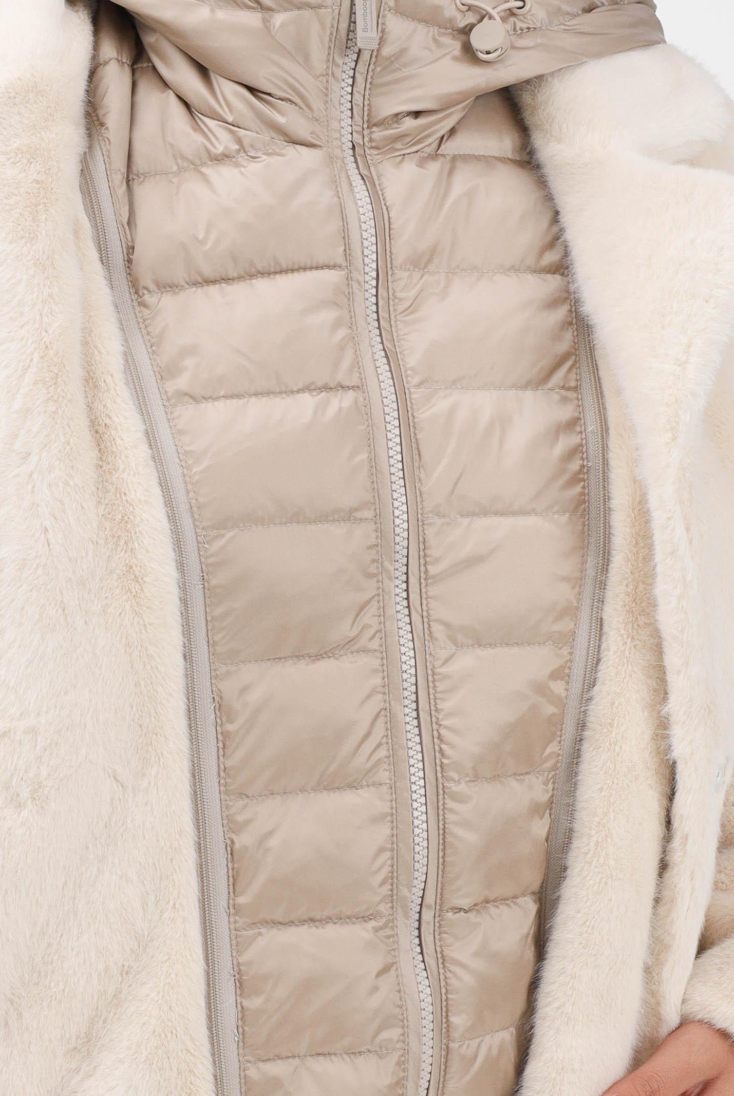 BOMBOOGIE Pelliccia Odessa panna da donna CW6570TFSB5 161 BOMBOOGIE