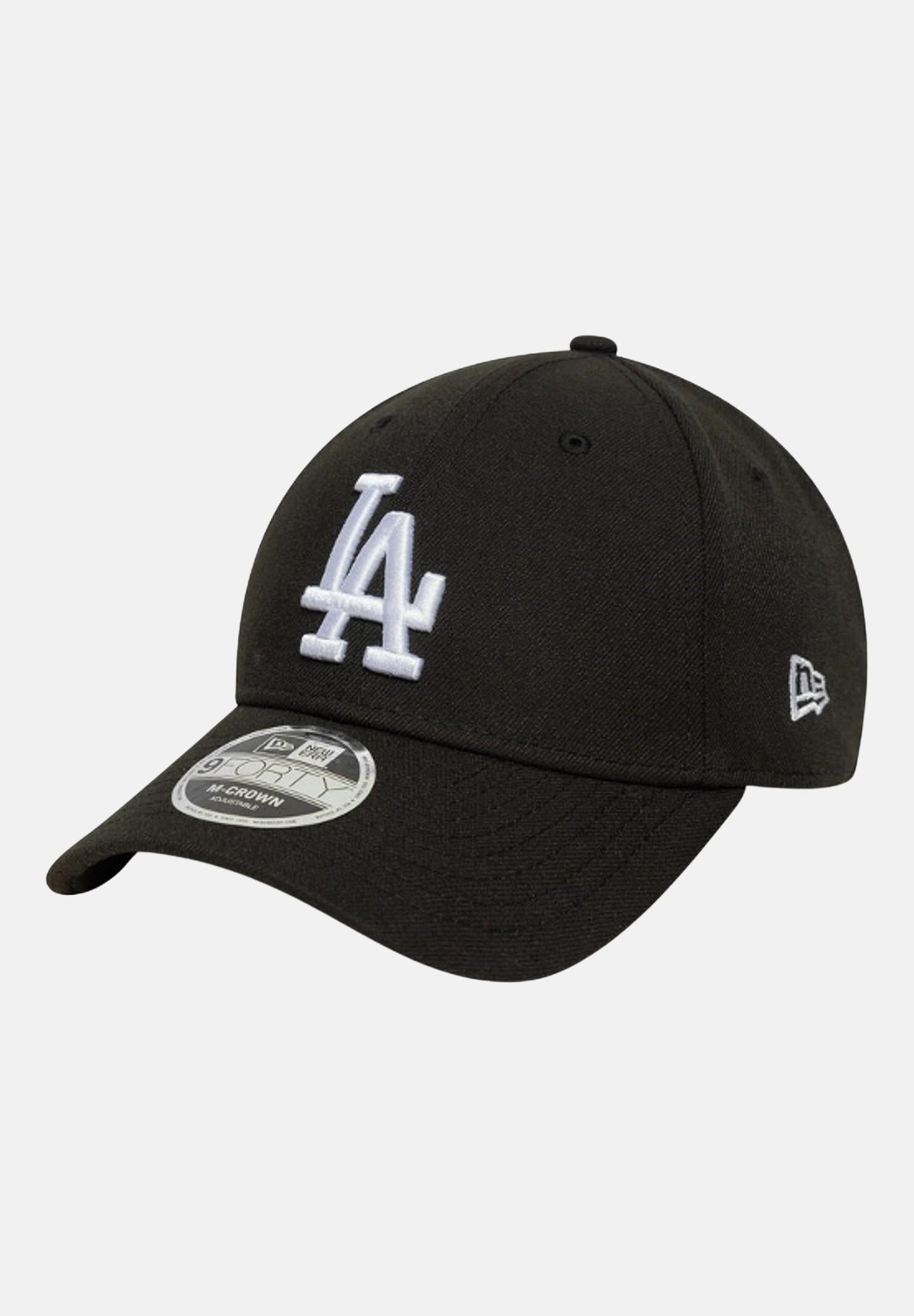 NEW ERA Cappello con visiera 9FORTY M-Crown LA Dodgers MLB nero per uomo e donna 60691074 . NEW ERA
