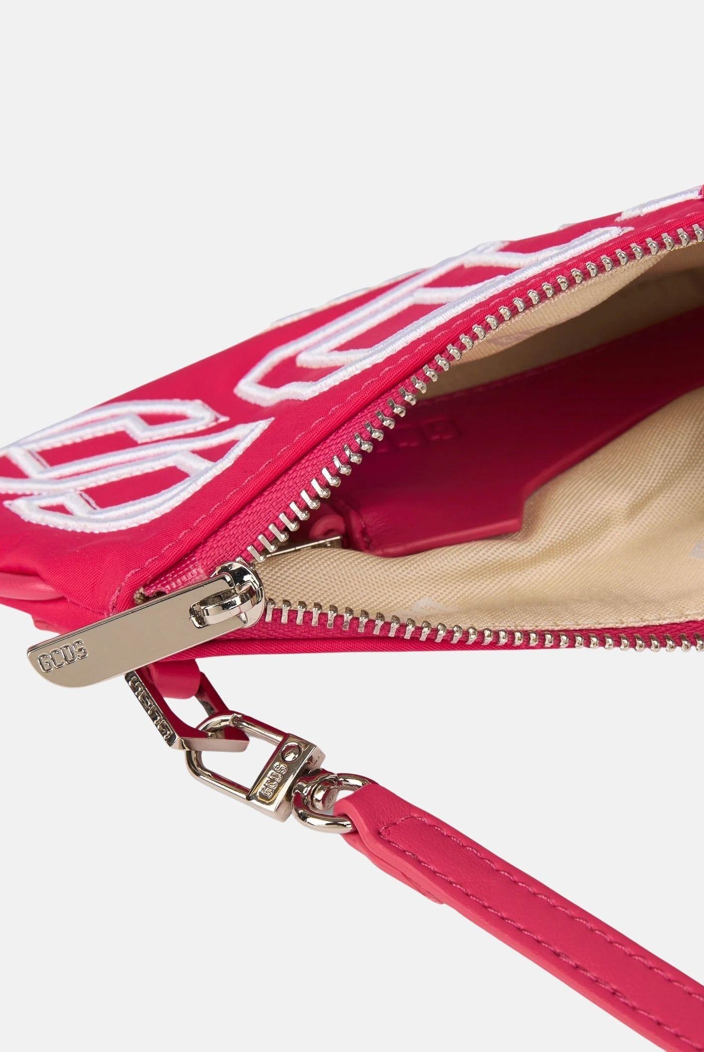 GCDS Borsa a spalla Comma Notte fucsia da donna GCDSMCN002 59 GCDS