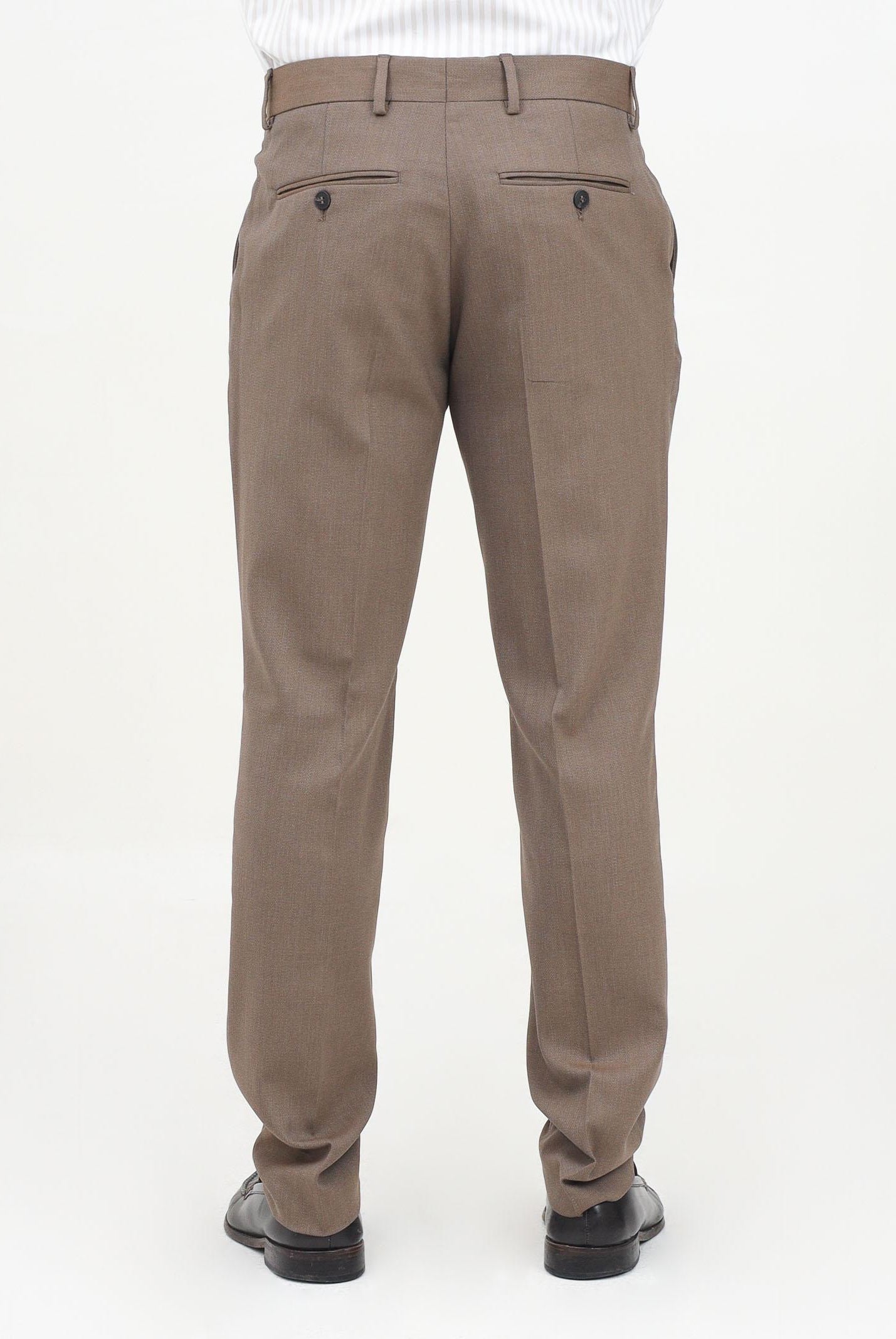 SELECTED HOMME Pantalone elegante marrone da uomo 16087869 KE SELECTED HOMME