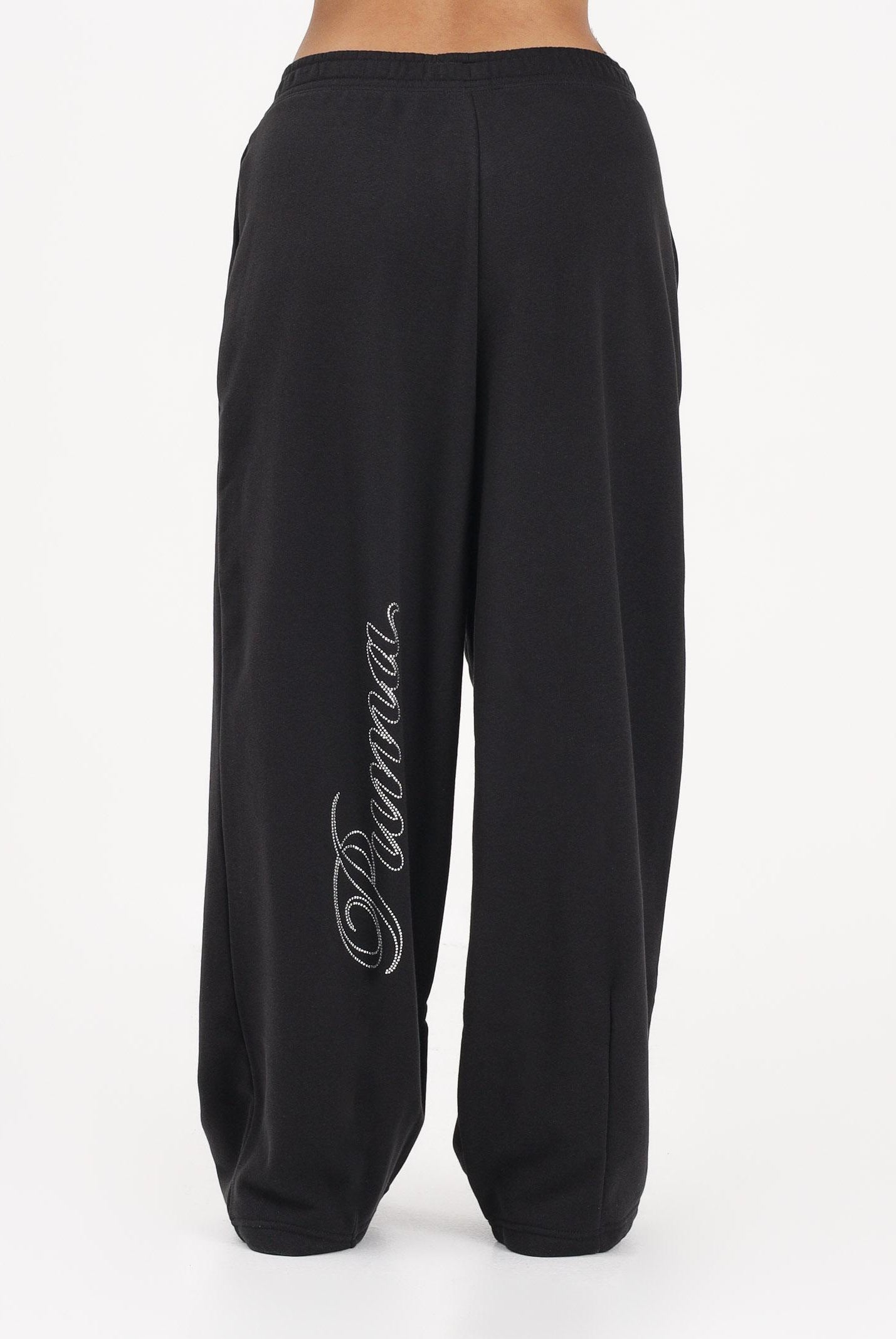 PUMA Pantalone sportivo Essentials Graphics nero da donna 634567 01 PUMA