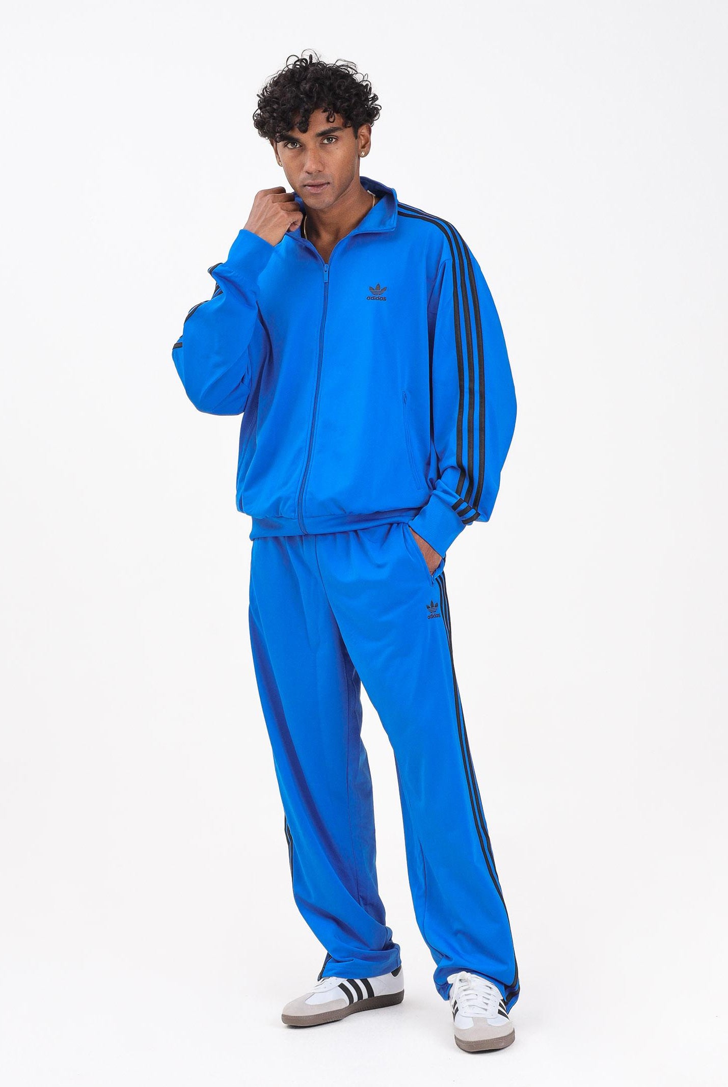 ADIDAS ORIGINALS Pantalone sportivo Adicolor Classics Firebird blu da uomo JY1351 . ADIDAS ORIGINALS