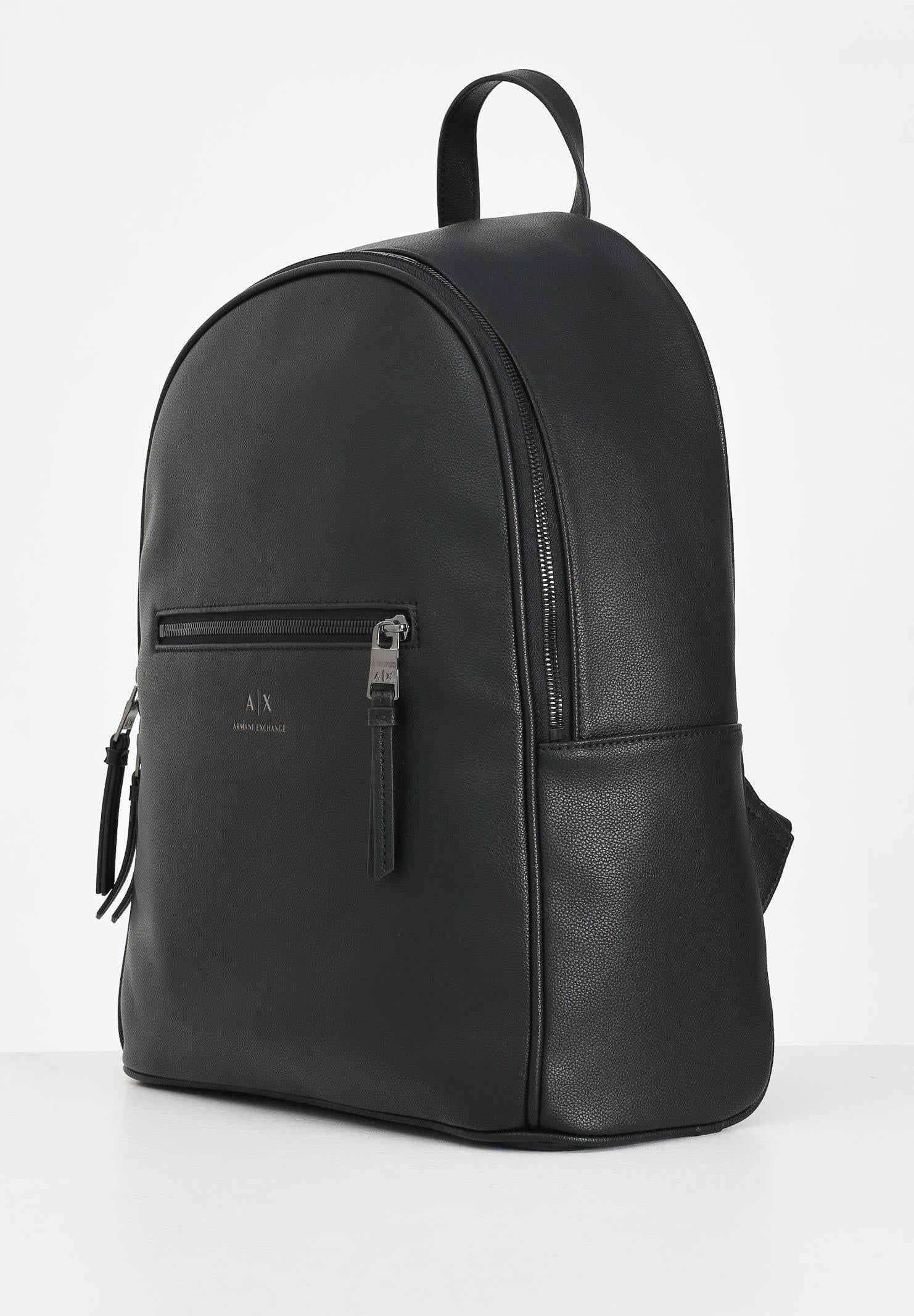 ARMANI EXCHANGE Zaino nero da uomo con logo 952387CC830 00020 ARMANI EXCHANGE