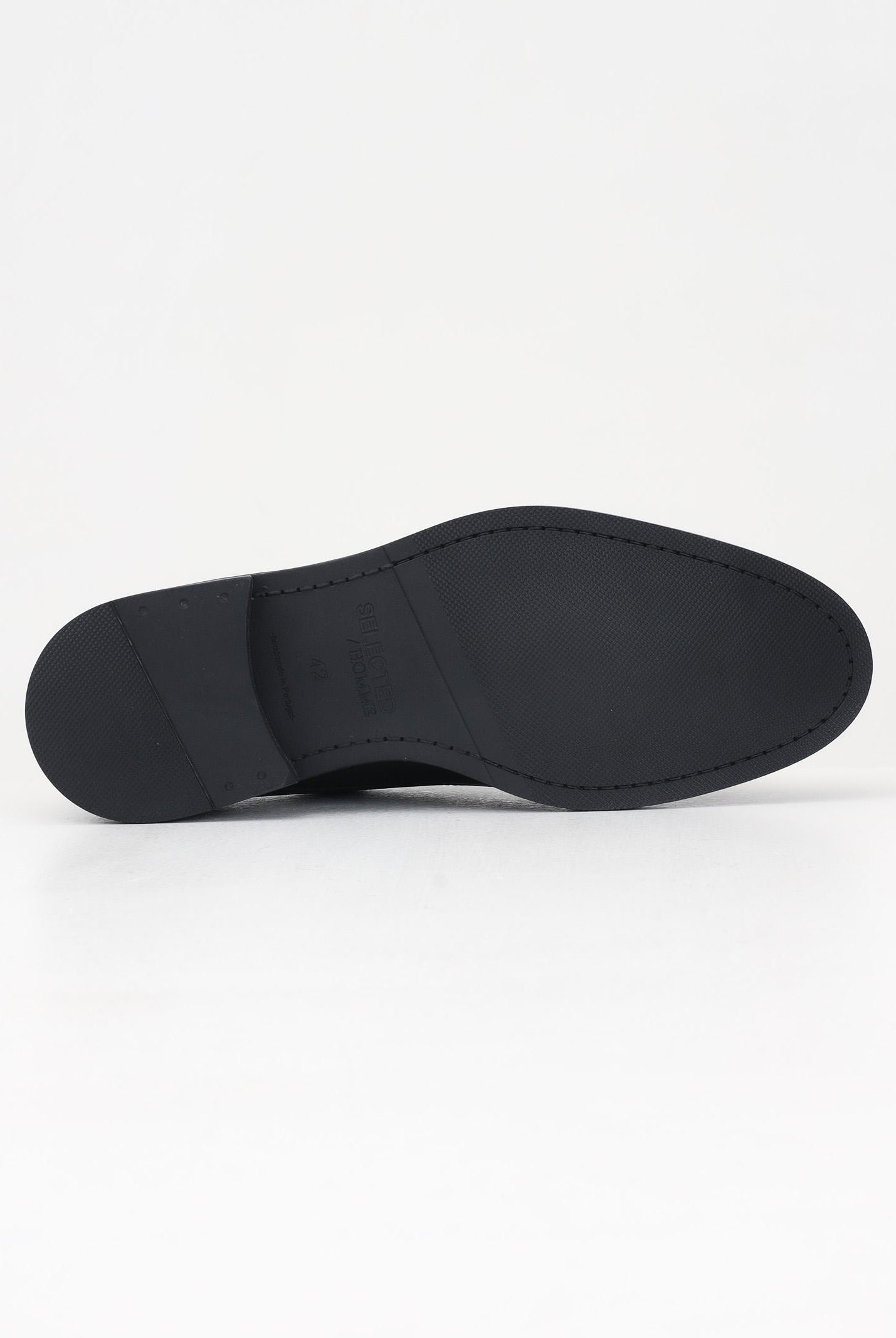 SELECTED HOMME Scarpe stringate nere da uomo 16095935 BLACK SELECTED HOMME