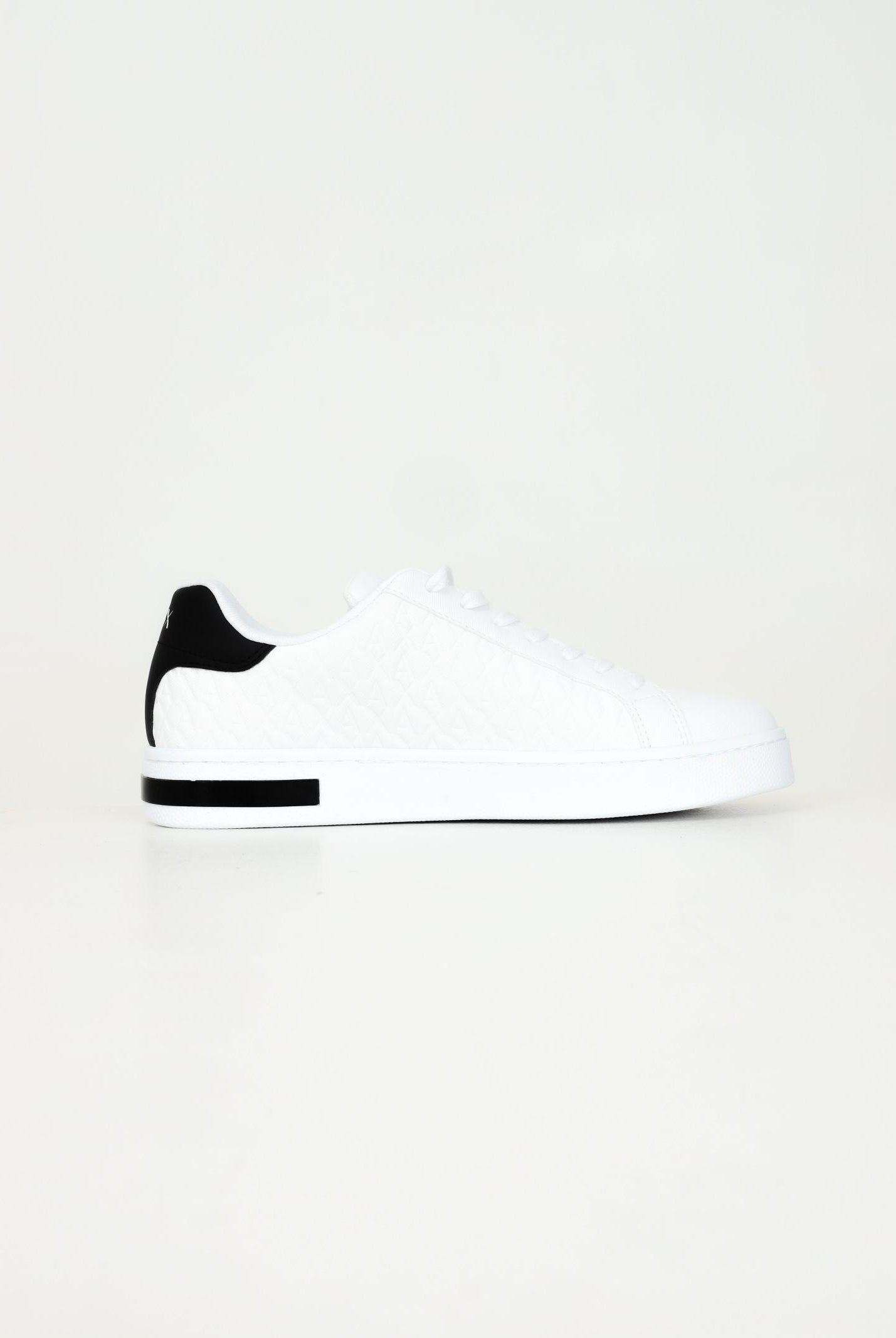 ARMANI EXCHANGE Sneakers bianche da uomo con logo all-over XM000140AF11916 M0028 ARMANI EXCHANGE
