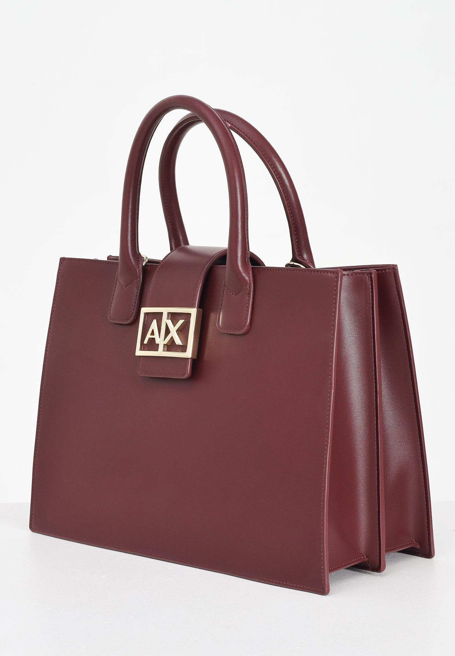 ARMANI EXCHANGE Shopper bordeaux da donna XW000305AF12039 UA343 ARMANI EXCHANGE