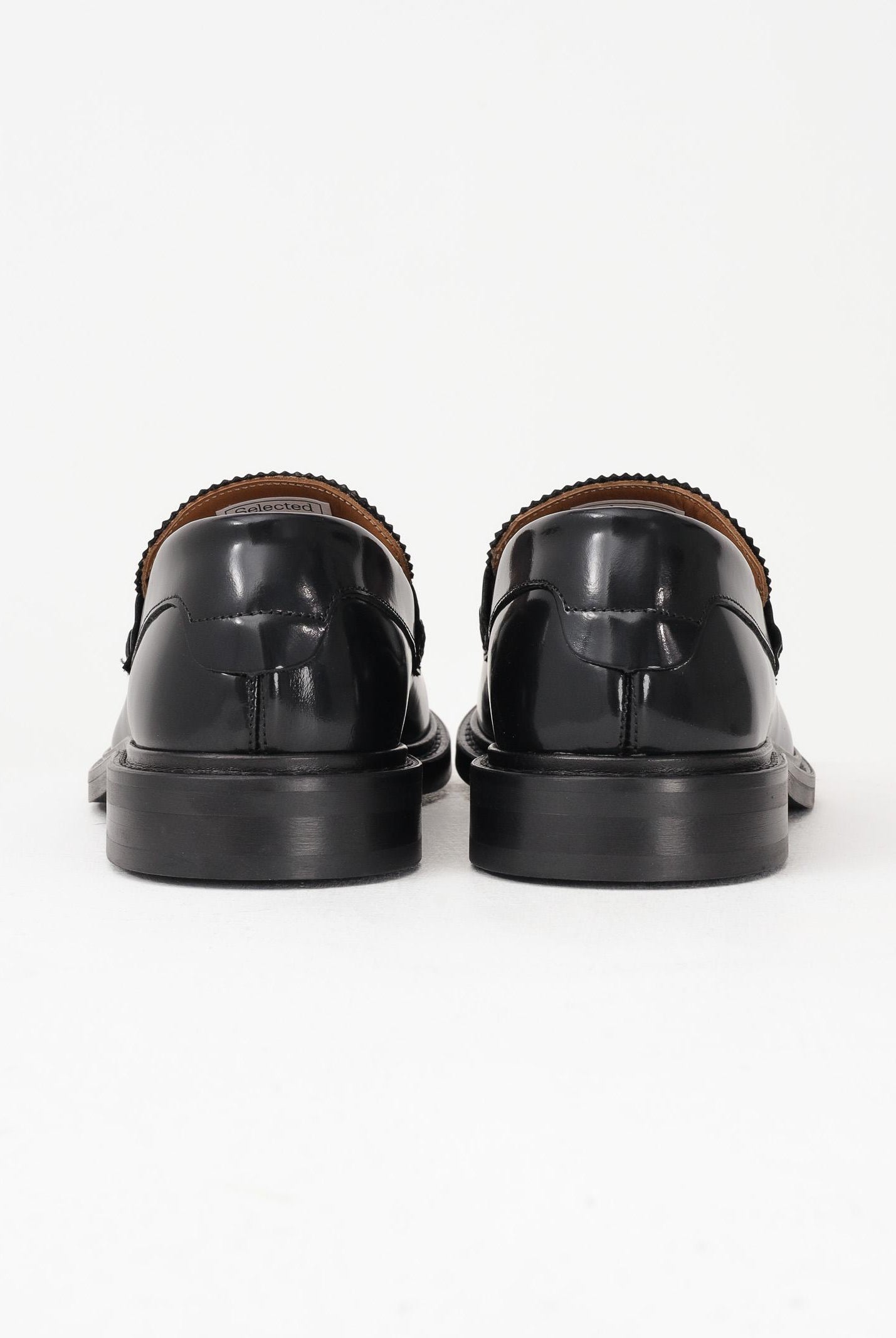 SELECTED HOMME Mocassini neri da uomo 16094711 BL SELECTED HOMME