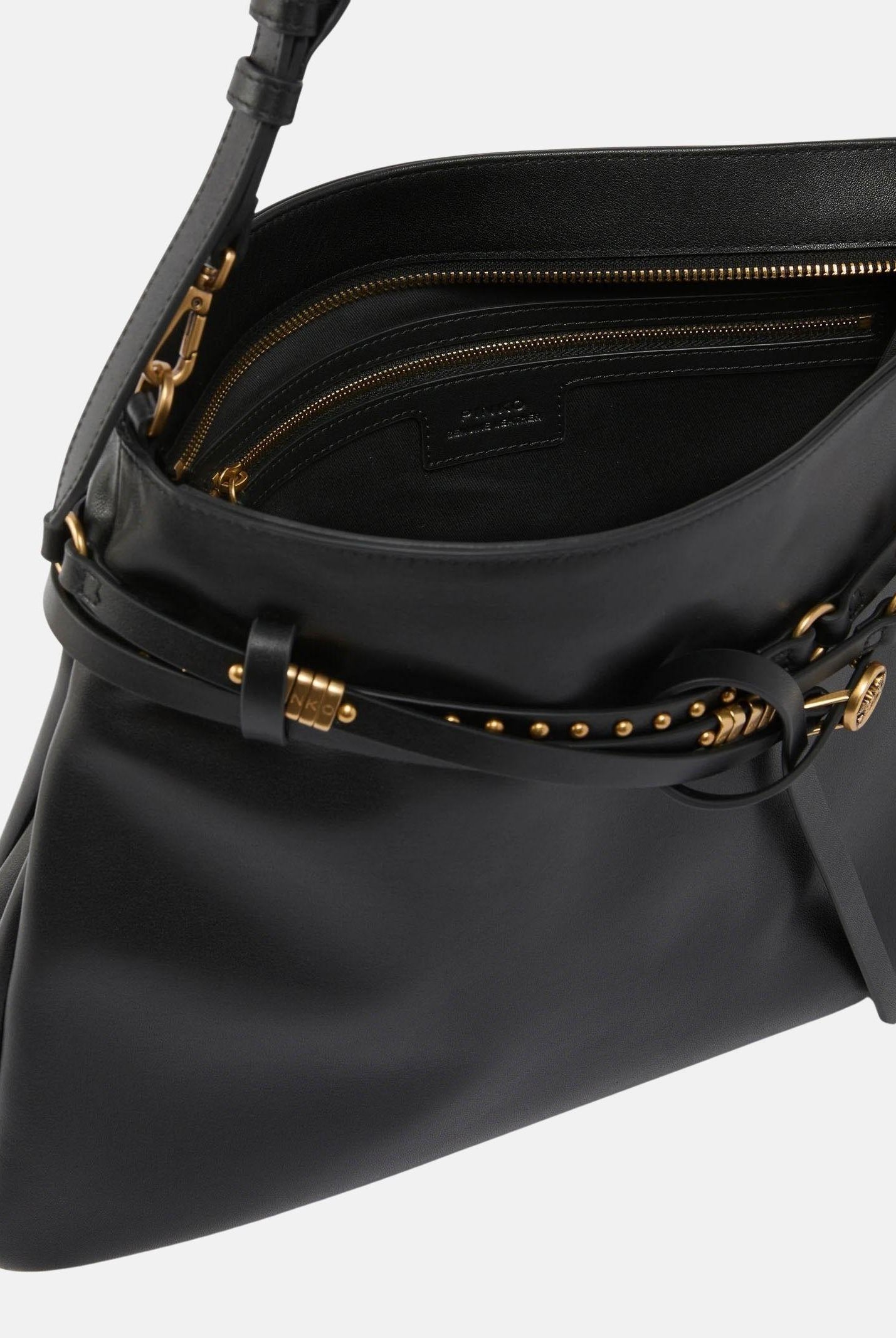 PINKO Borsa a spalla Belt Bag Big nera da donna 105903A0QO Z99Q PINKO