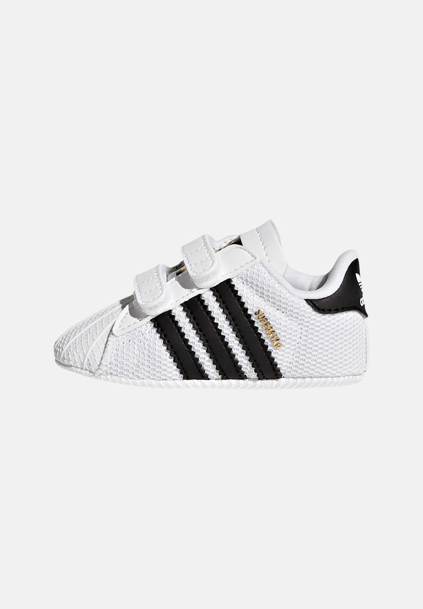 ADIDAS ORIGINALS Scarpe da culla Superstar bianche da neonato S79916 . ADIDAS ORIGINALS