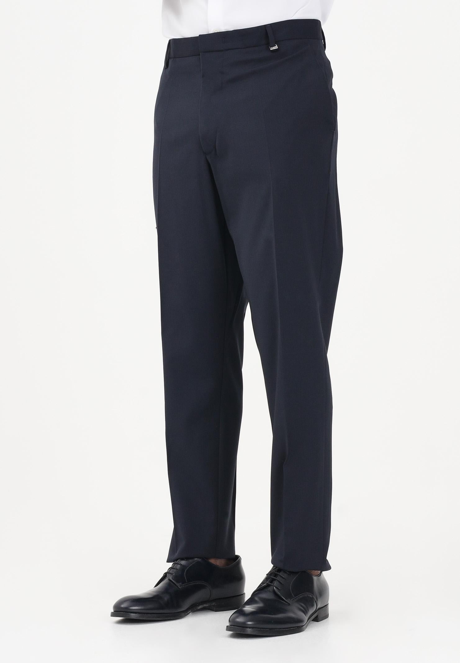 I'M BRIAN Pantalone elegante blu da uomo PA3713 005 I'M BRIAN
