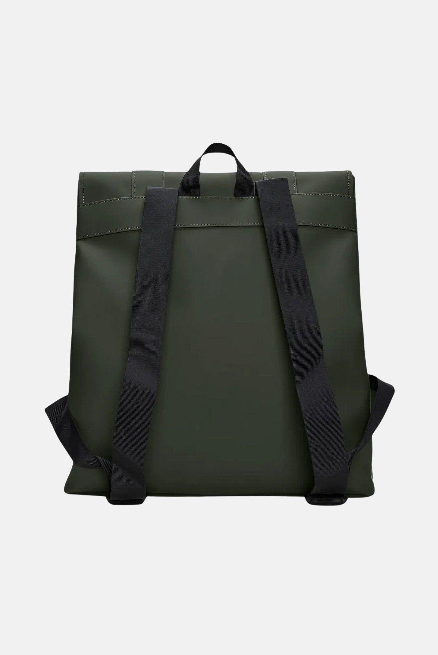 RAINS Zaino MSN verde bosco per uomo e donna RA13300 GRN RAINS